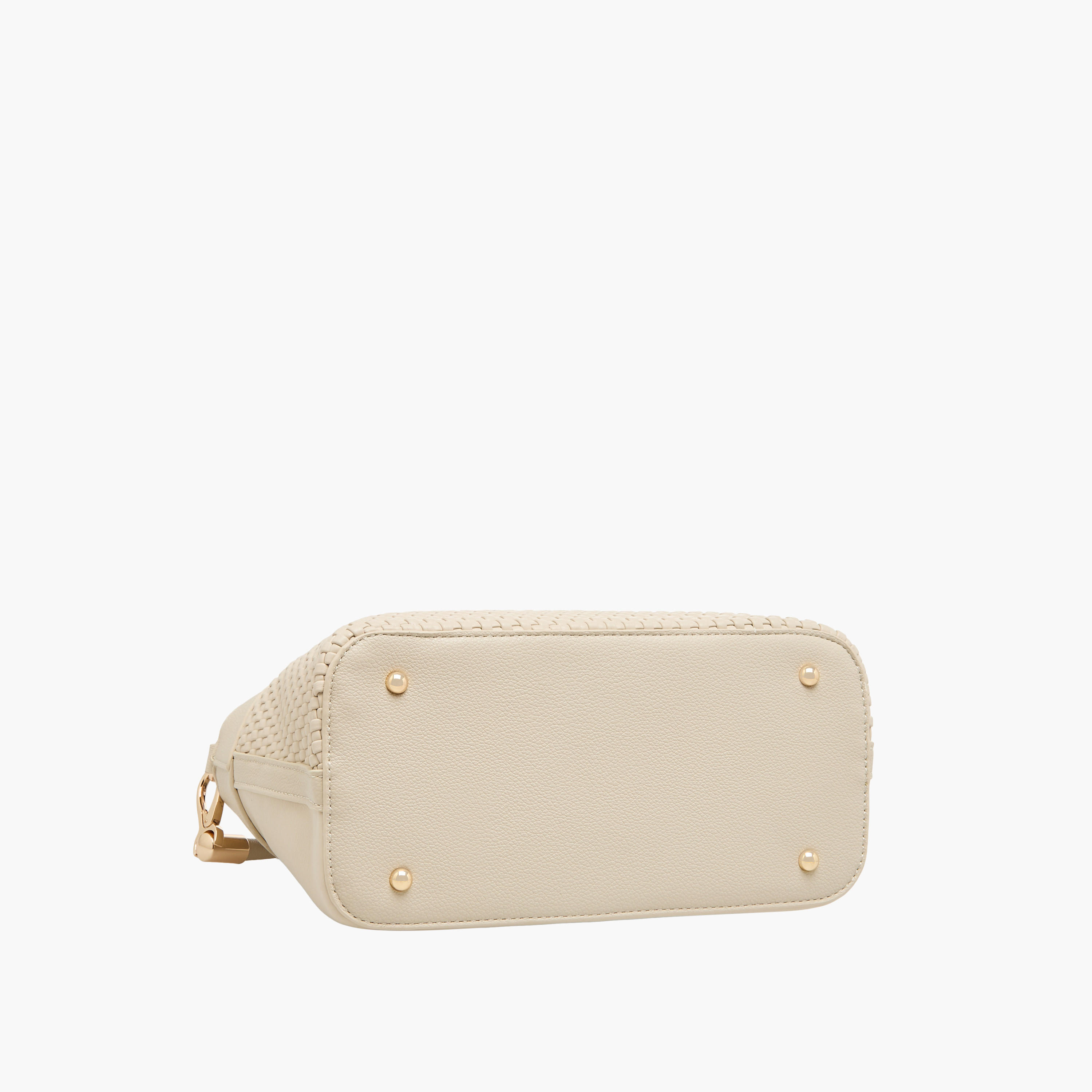 Flora Bella Textured Shoulder Bag with Zip Closure and Adjustable Strap-women-bagsandwallets-handbags-image-6