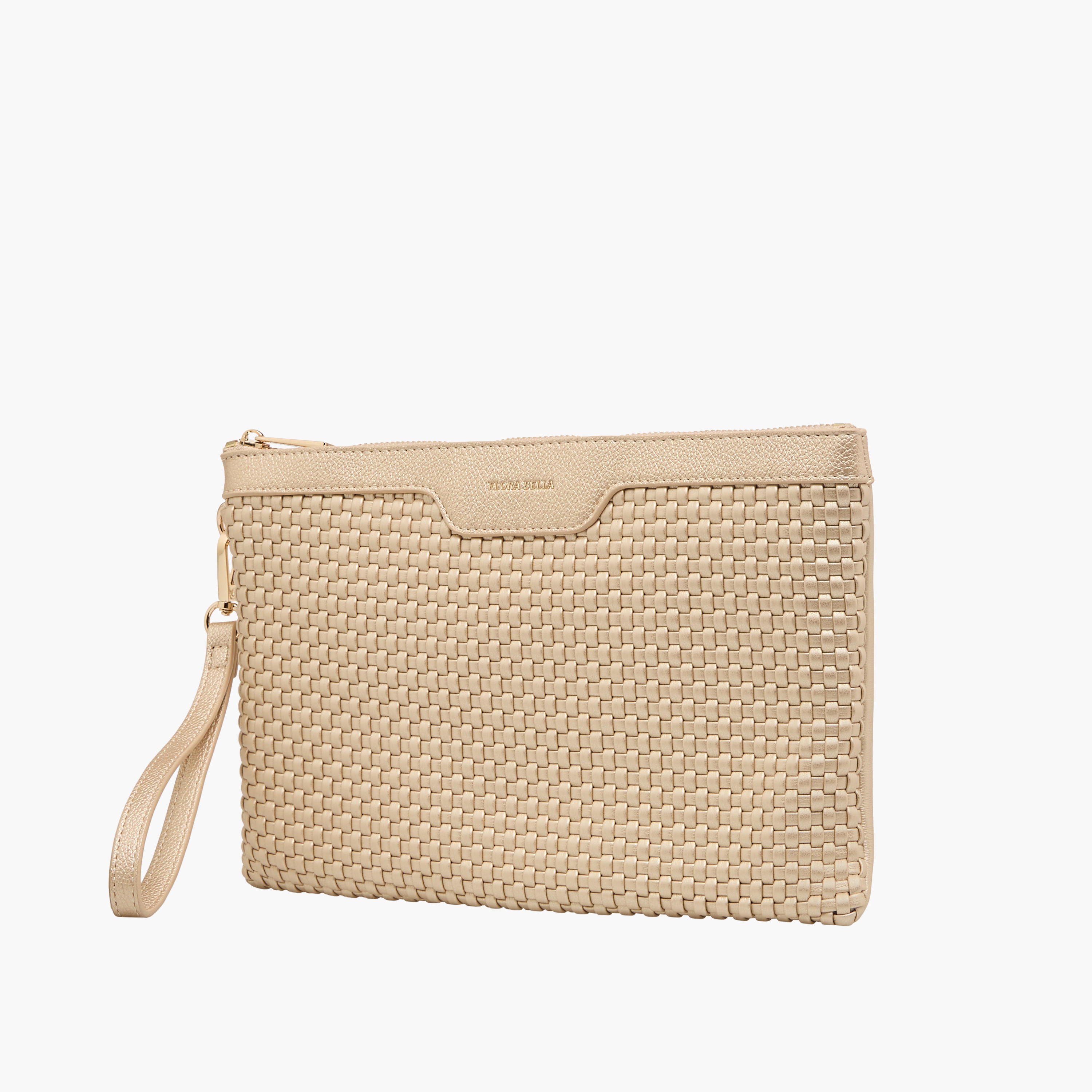 Flora Bella Textured Pouch with Zip Closure-women-bagsandwallets-wallets-image-2