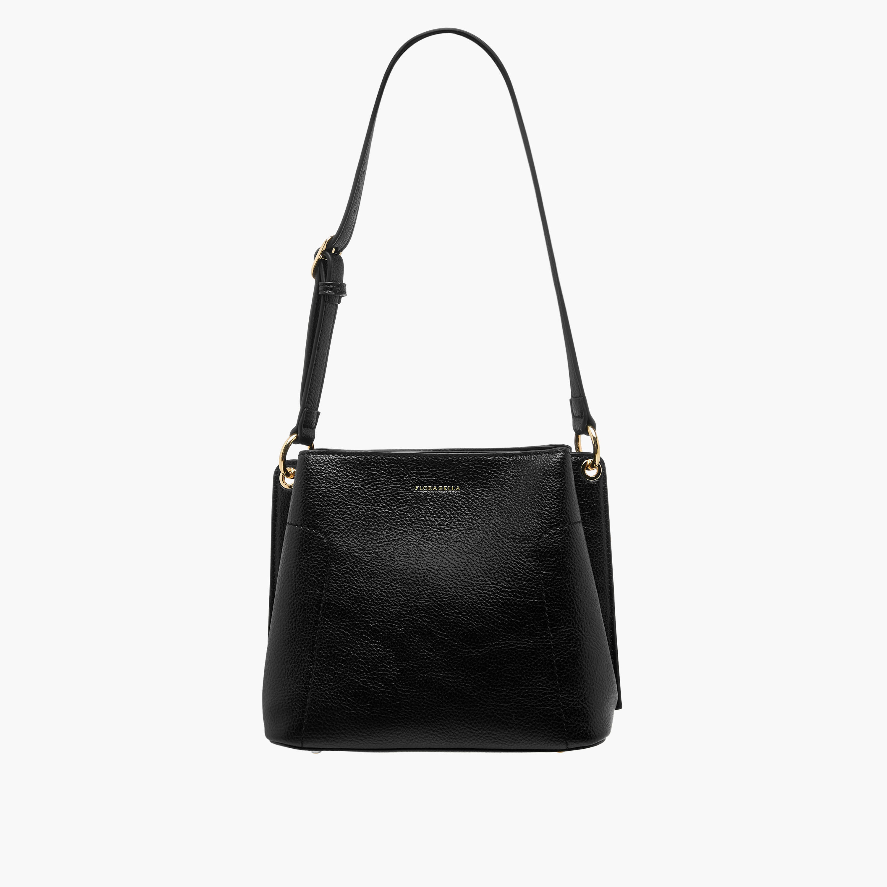 شنطة كتف سادة بحزام قابل للتعديل من فلورا بيلا-women-bagsandwallets-handbags-image-1