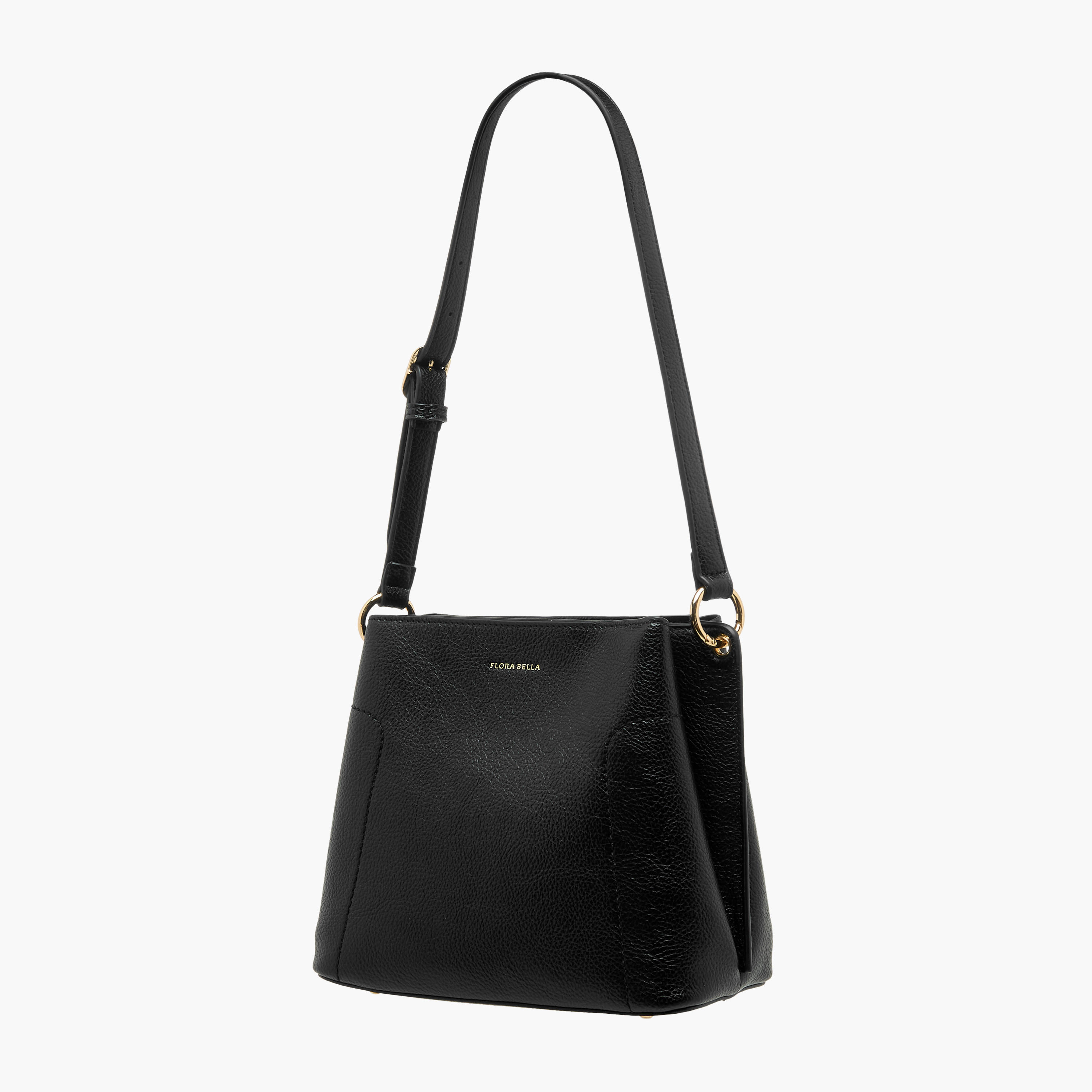 شنطة كتف سادة بحزام قابل للتعديل من فلورا بيلا-women-bagsandwallets-handbags-image-2