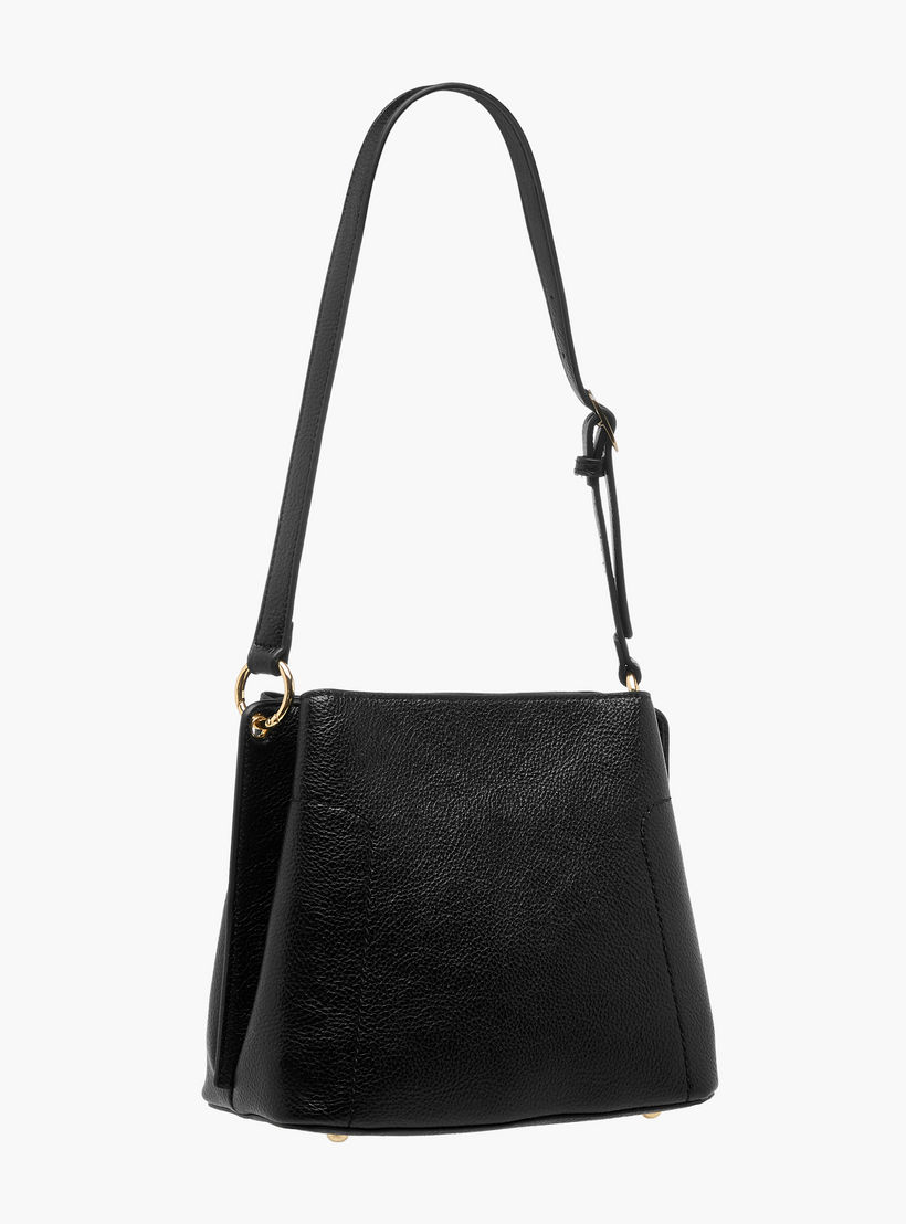 شنطة كتف سادة بحزام قابل للتعديل من فلورا بيلا-women-bagsandwallets-handbags-image-3