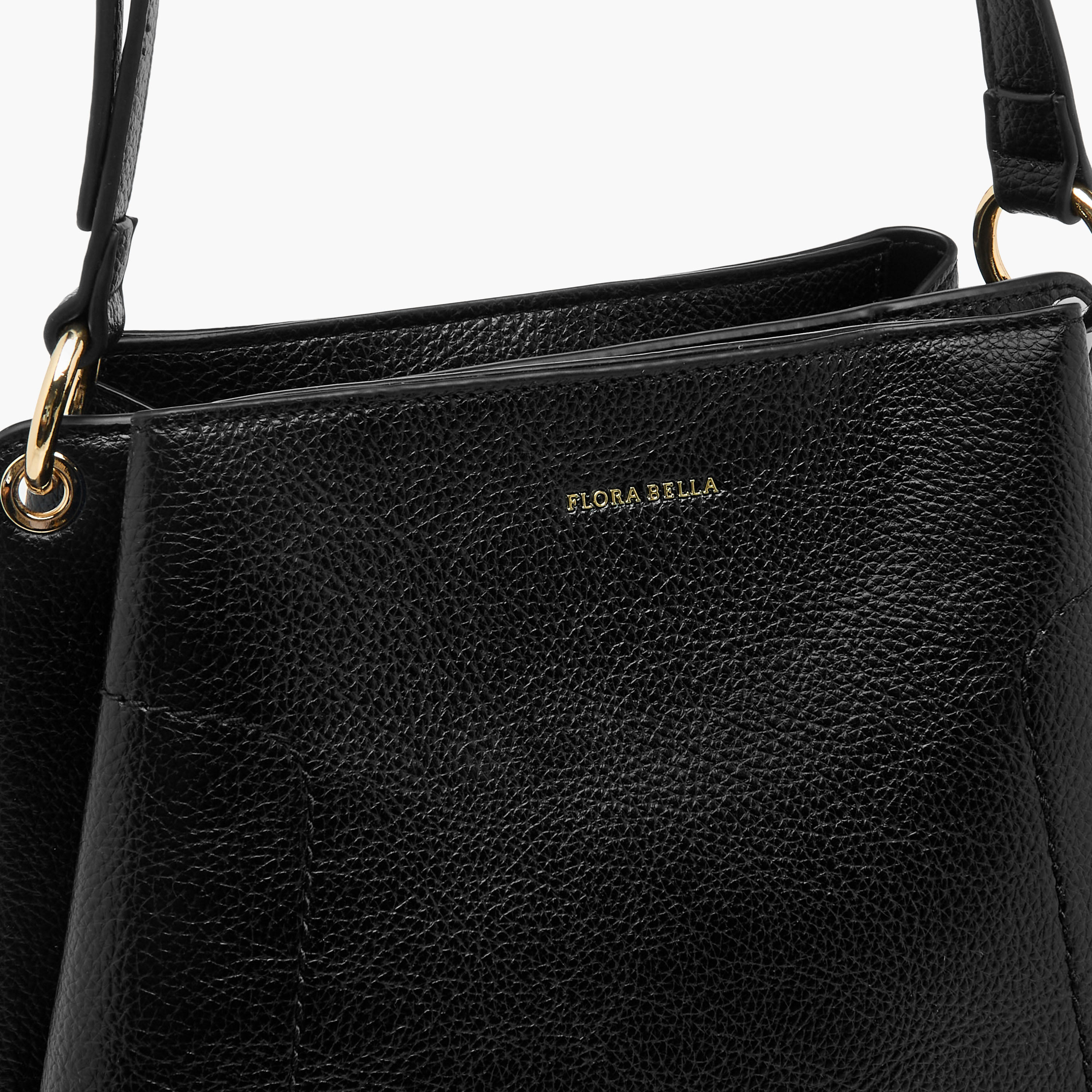 شنطة كتف سادة بحزام قابل للتعديل من فلورا بيلا-women-bagsandwallets-handbags-image-4