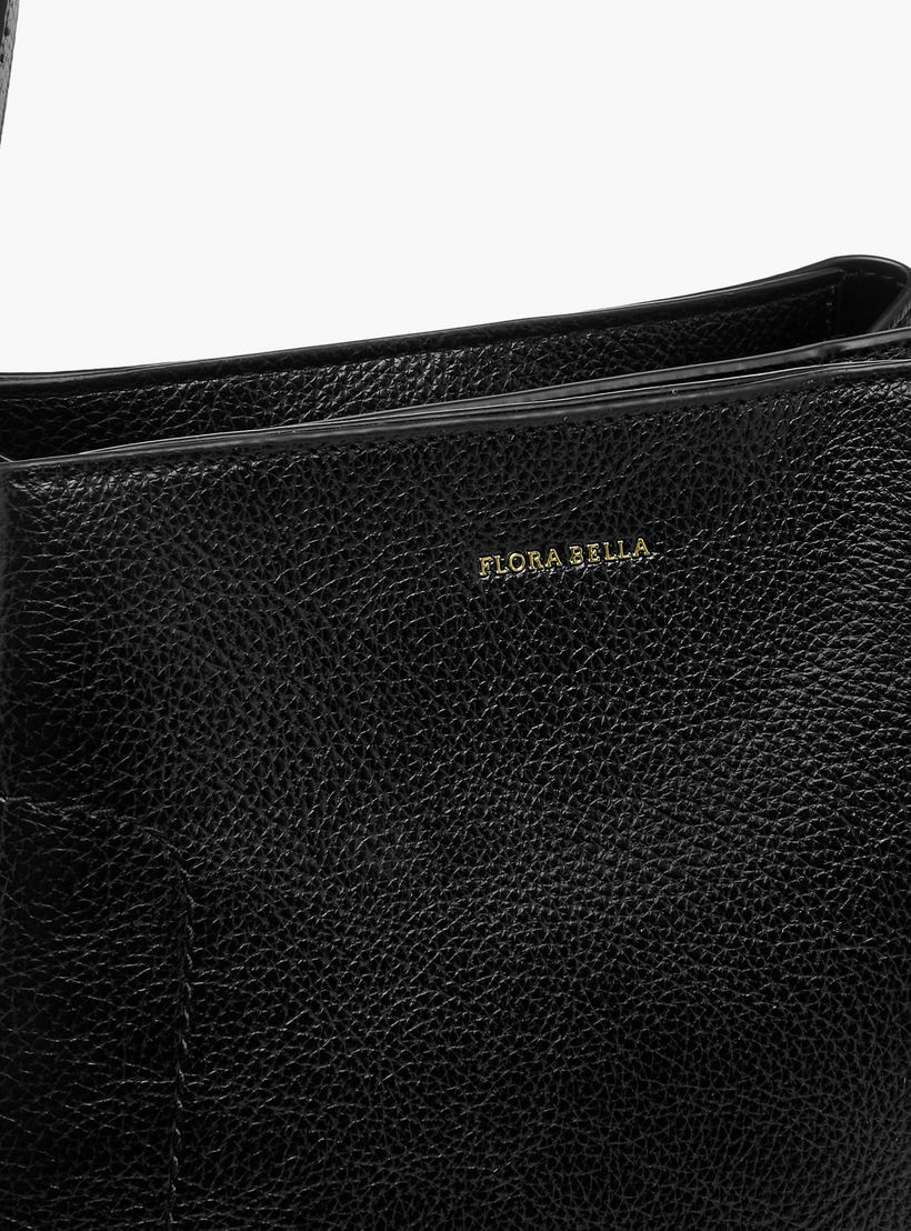 شنطة كتف سادة بحزام قابل للتعديل من فلورا بيلا-women-bagsandwallets-handbags-image-4