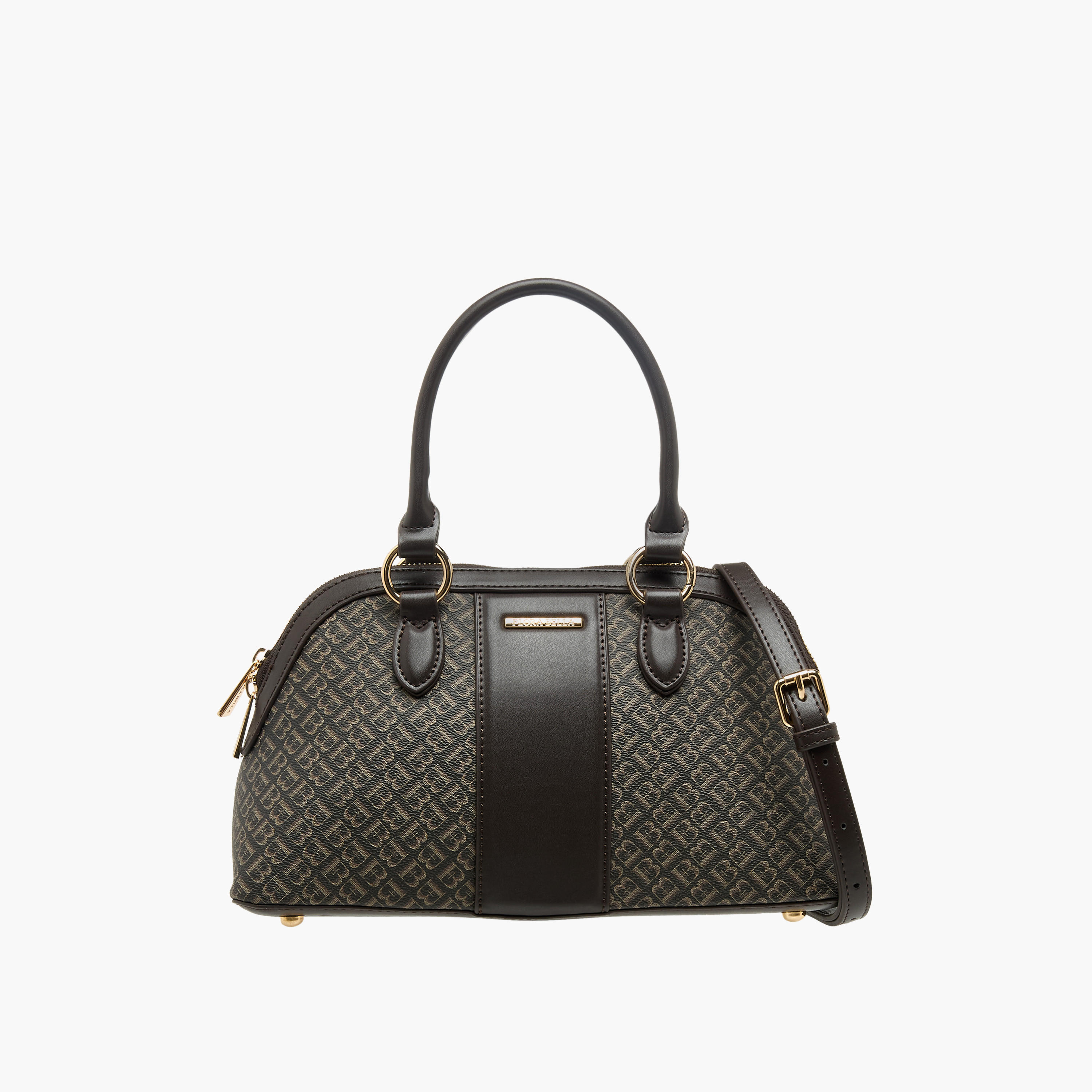Flora Bella Monogram Print Tote Bag with Double Handle-women-bagsandwallets-handbags-image-1