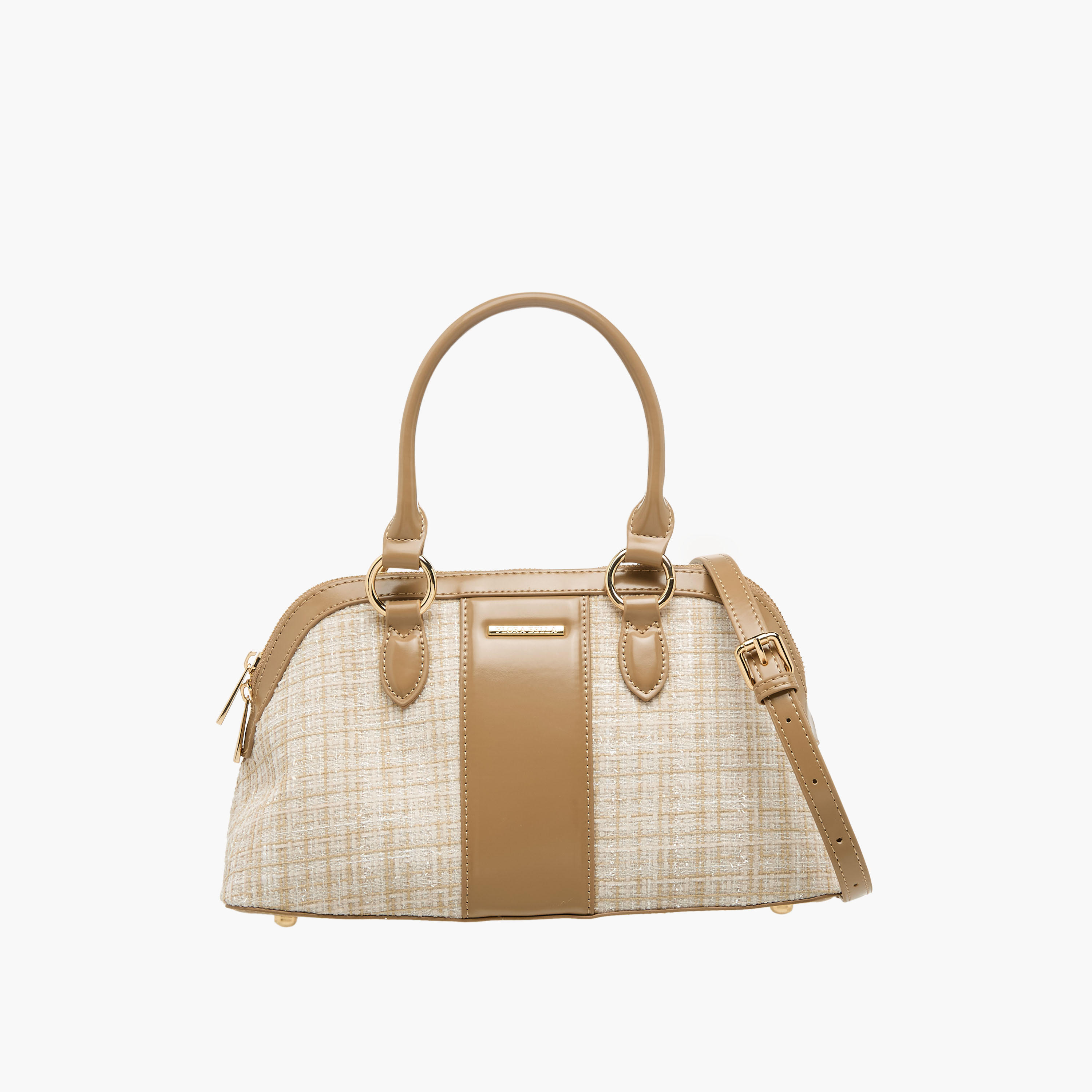 Flora Bella Textured Tote Bag with Double Handle-women-bagsandwallets-handbags-image-1