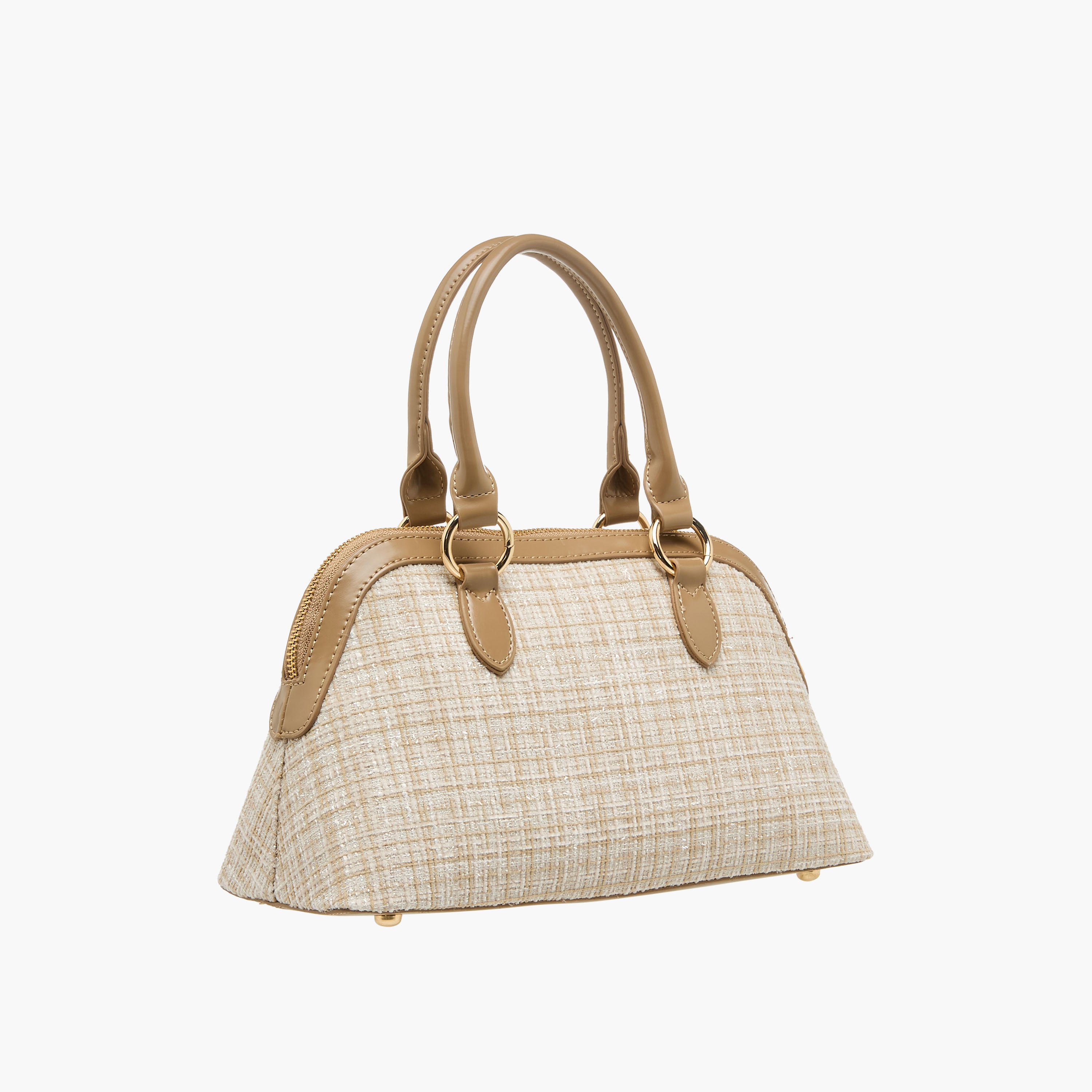Flora Bella Textured Tote Bag with Double Handle-women-bagsandwallets-handbags-image-4