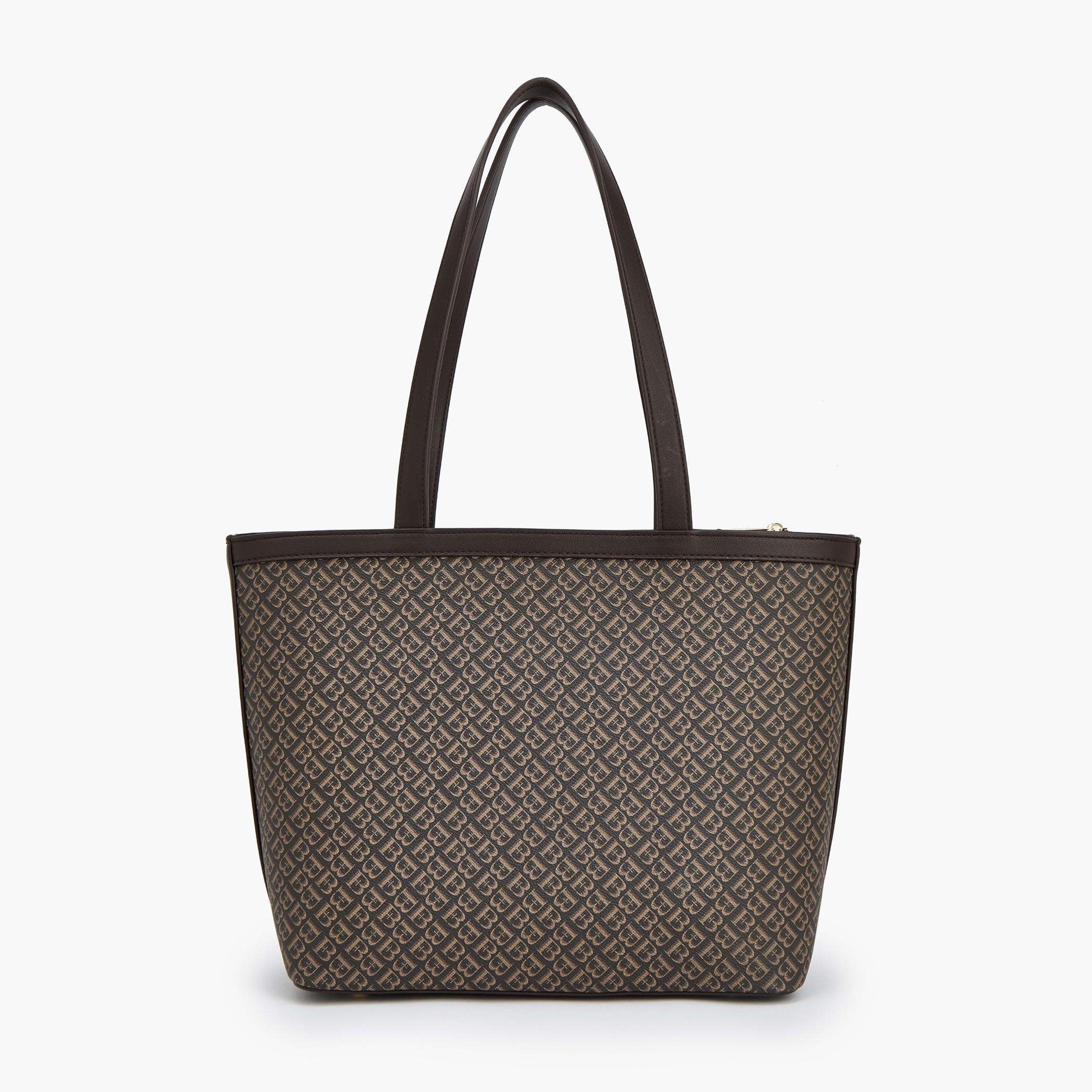 Flora Bella Monogram Print Tote Bag with Double Handle-women-bagsandwallets-handbags-image-5