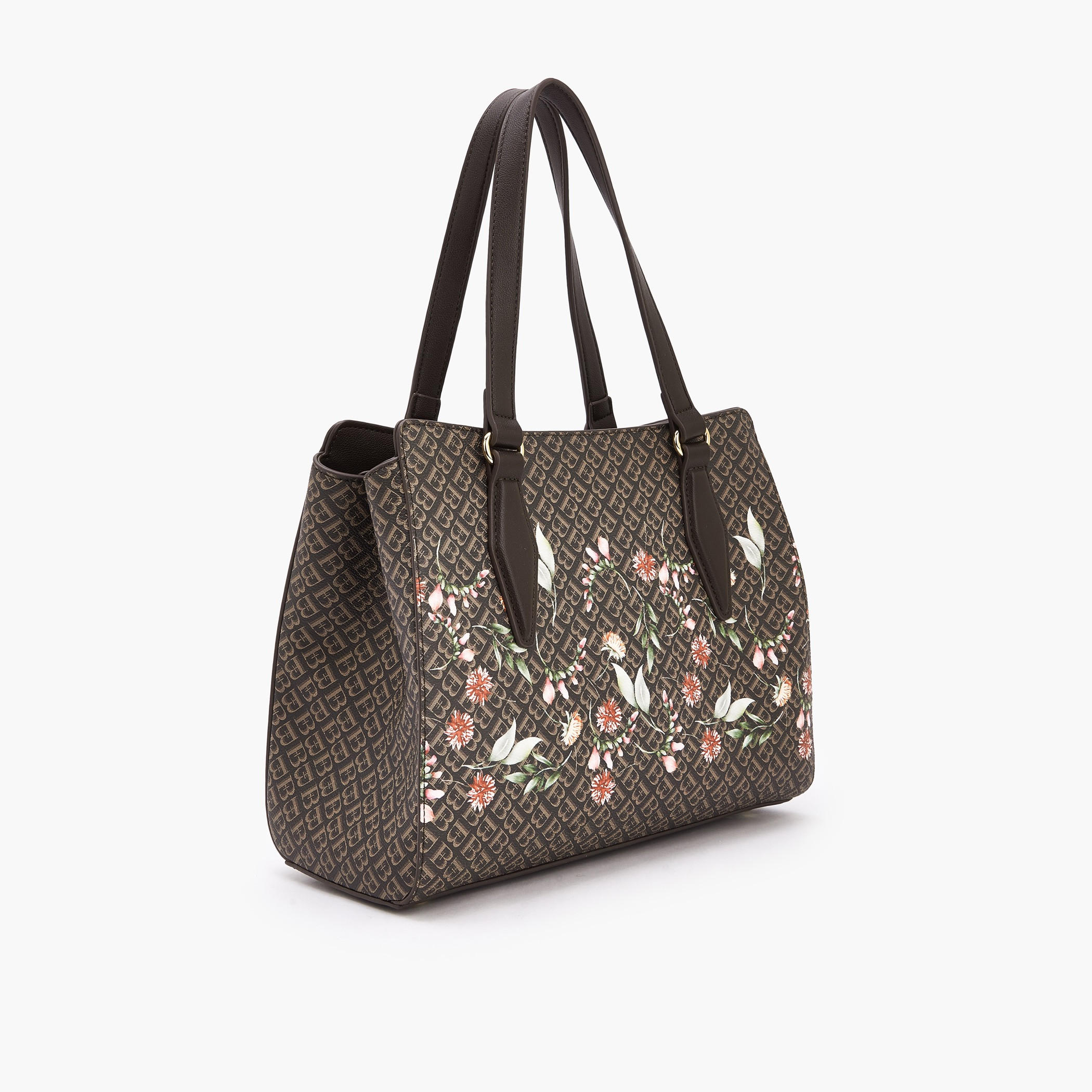 Flora Bella Monogram Floral Print Tote Bag with Handles-women-bagsandwallets-handbags-image-3