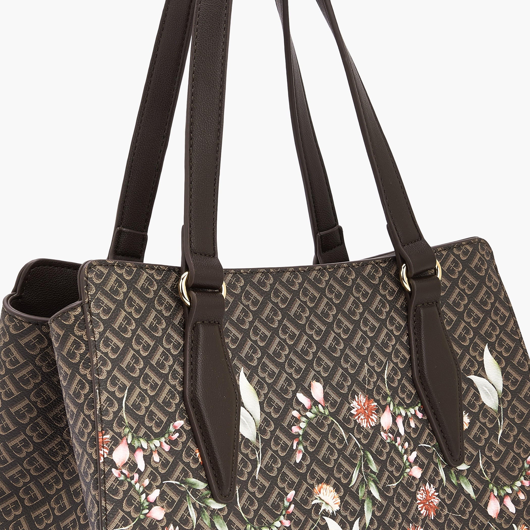 Flora Bella Monogram Floral Print Tote Bag with Handles-women-bagsandwallets-handbags-image-4