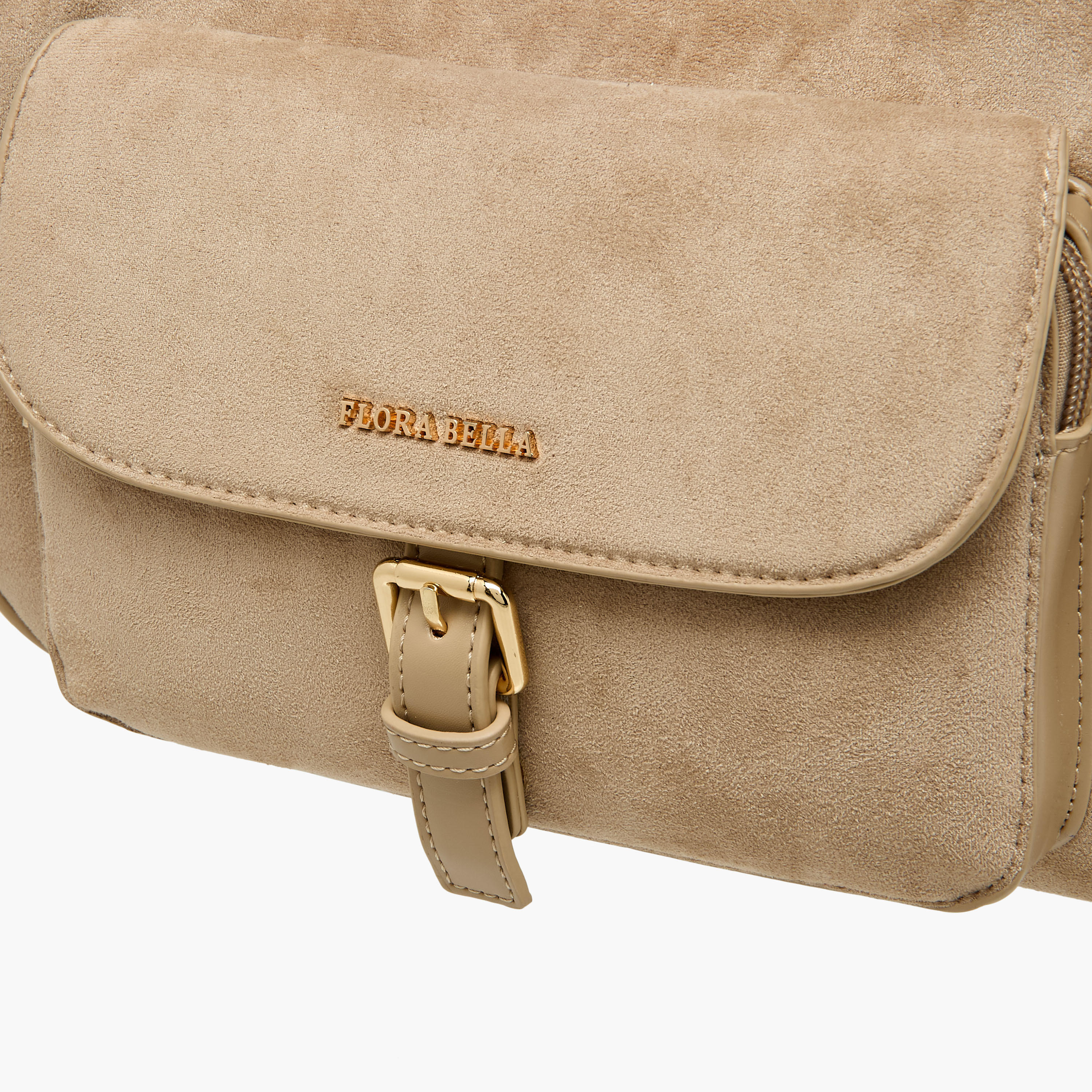 Flora Bella Solid Shoulder Bag with Adjustable Strap-women-bagsandwallets-handbags-image-4