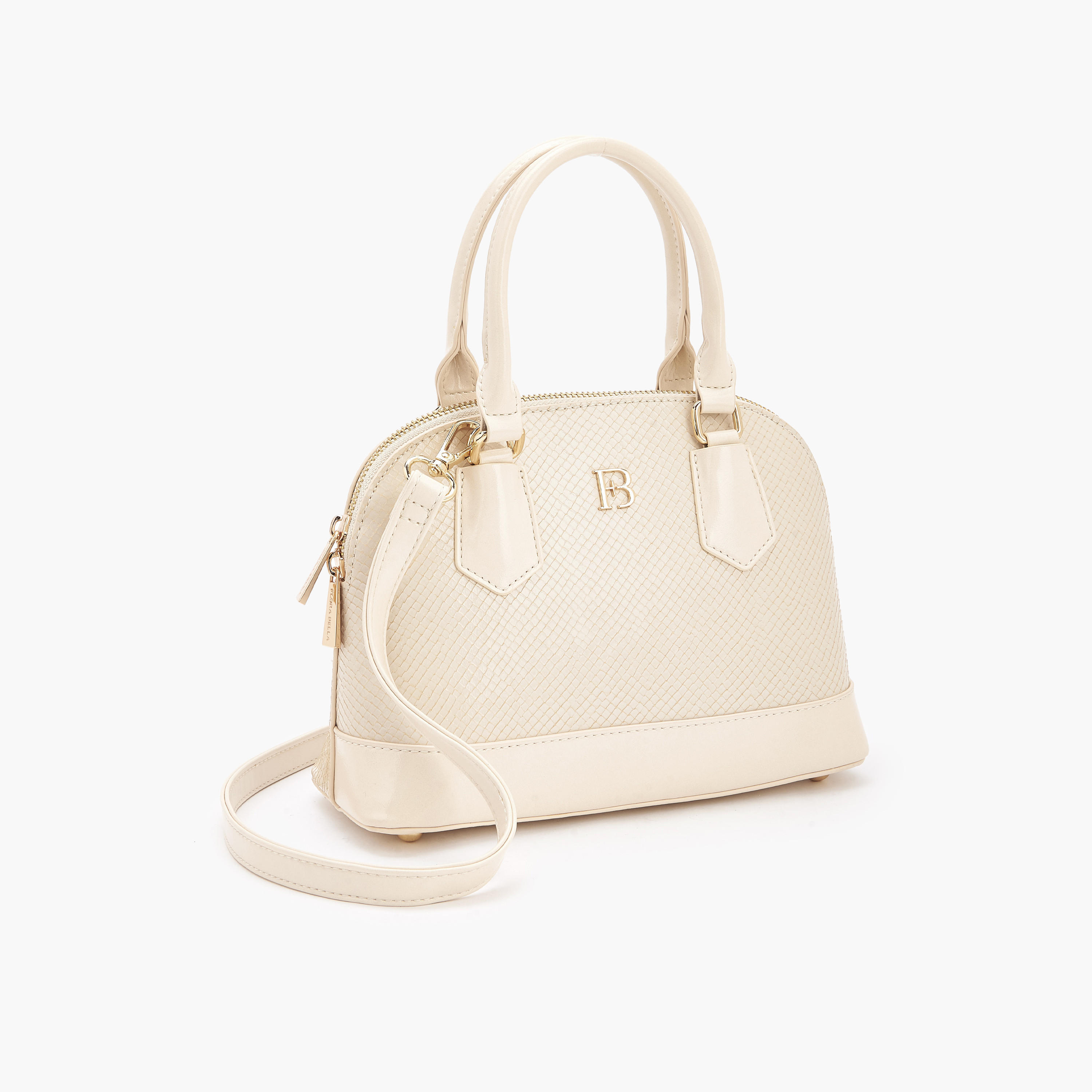 شنطة بارزة الملمس بتصميم قبة وحزام قابل للفصل من فلورا بيلا-women-bagsandwallets-handbags-image-4