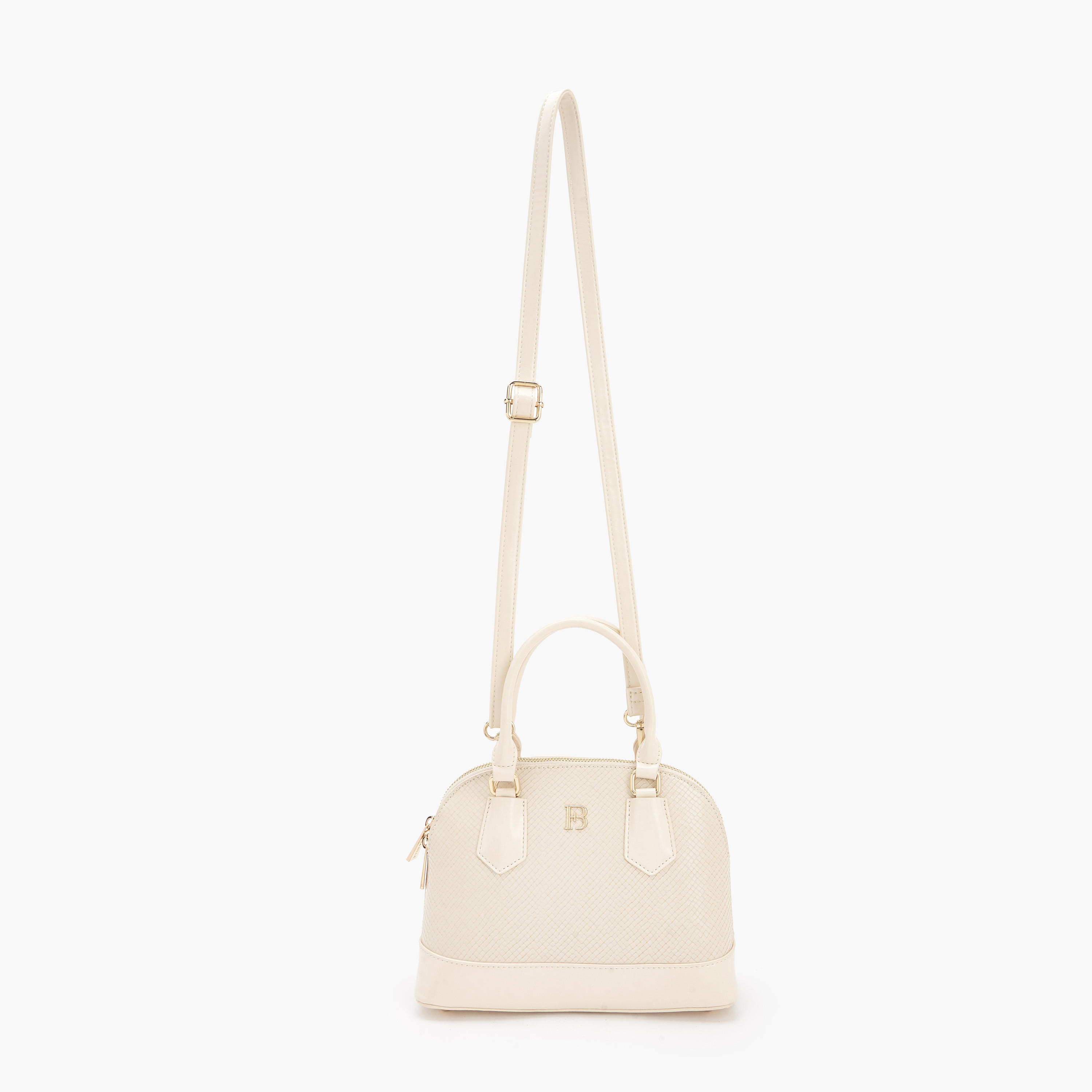 شنطة بارزة الملمس بتصميم قبة وحزام قابل للفصل من فلورا بيلا-women-bagsandwallets-handbags-image-7