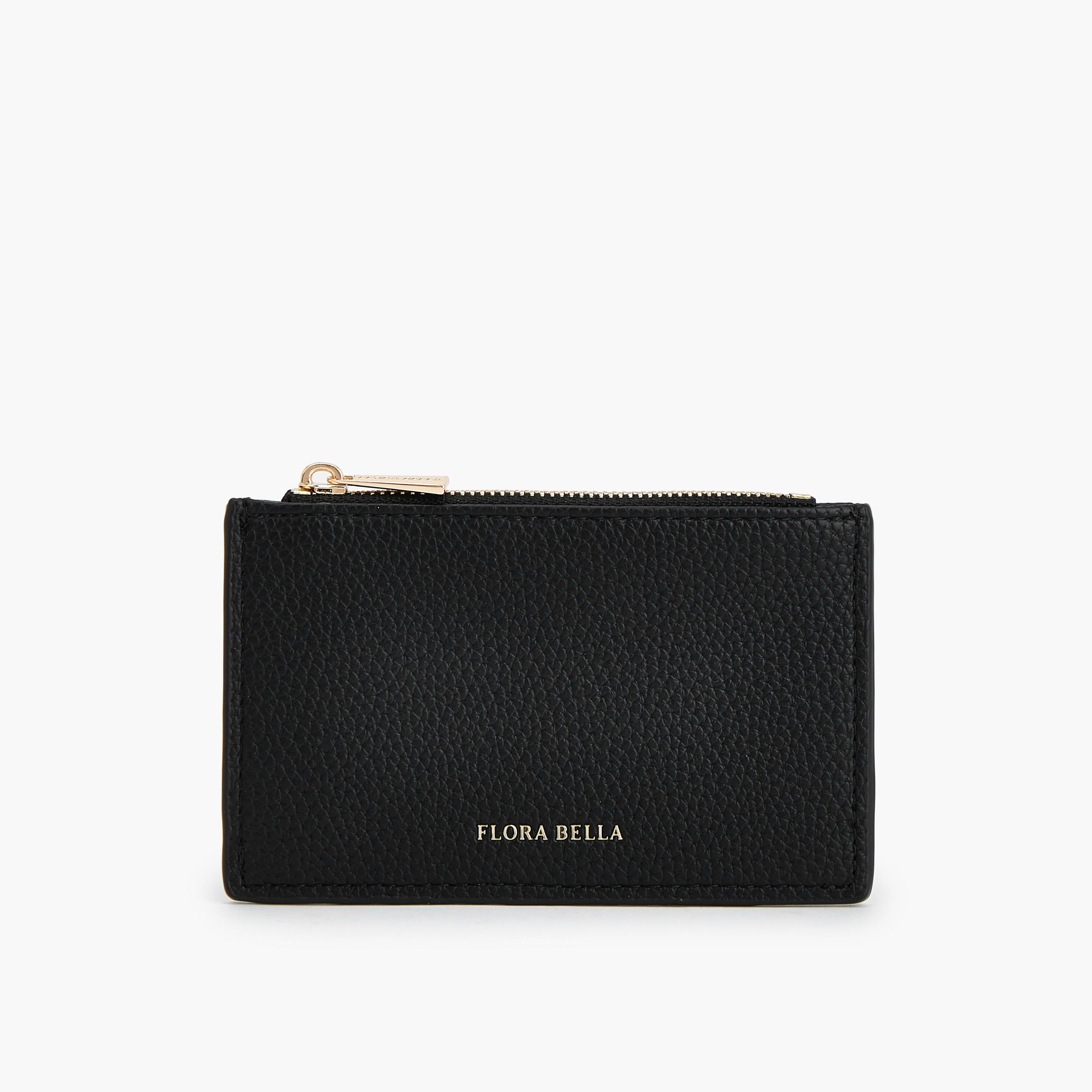 Flora Bella Textured Card Holder with Coin Pocket-women-bagsandwallets-wallets-image-1