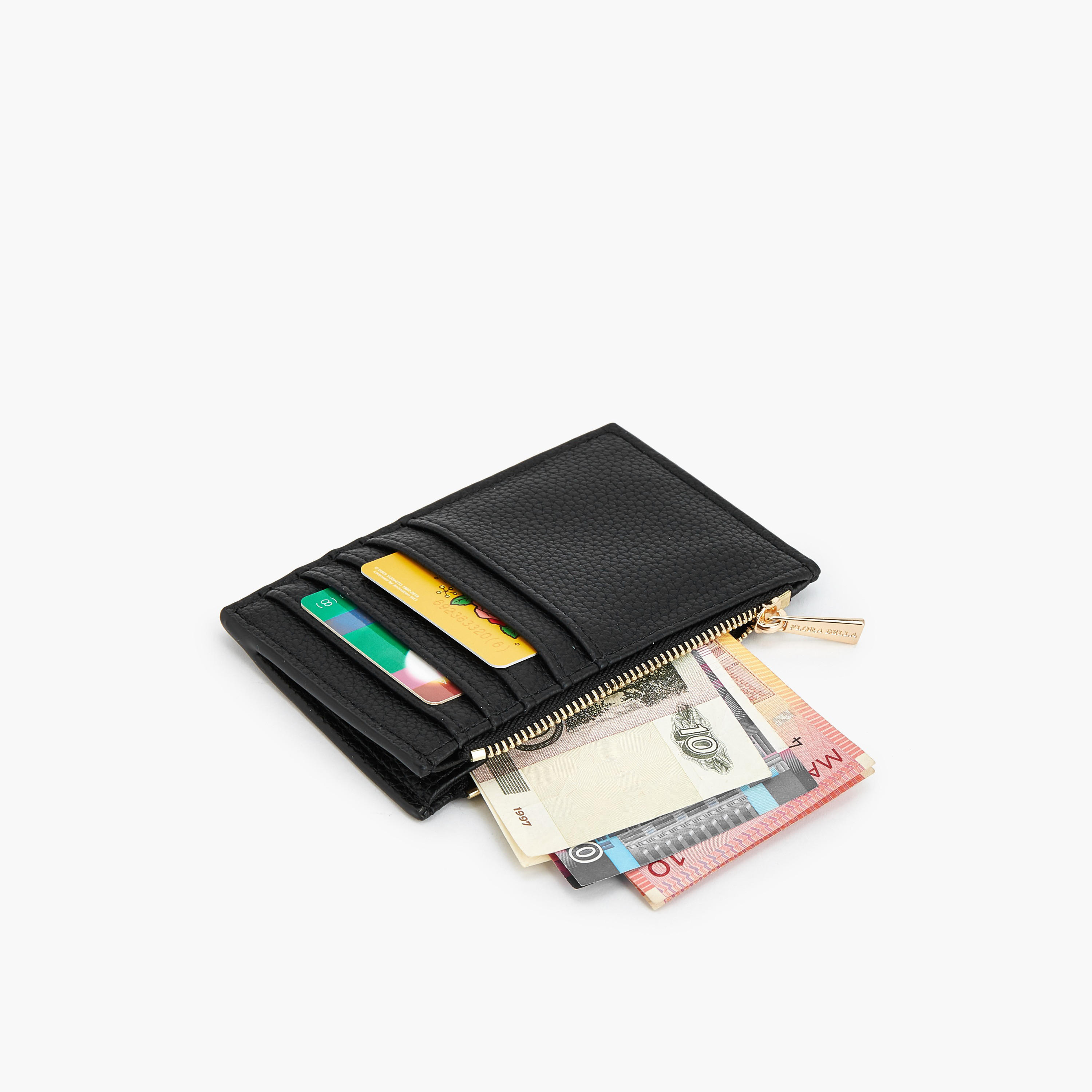 Flora Bella Textured Card Holder with Coin Pocket-women-bagsandwallets-wallets-image-7