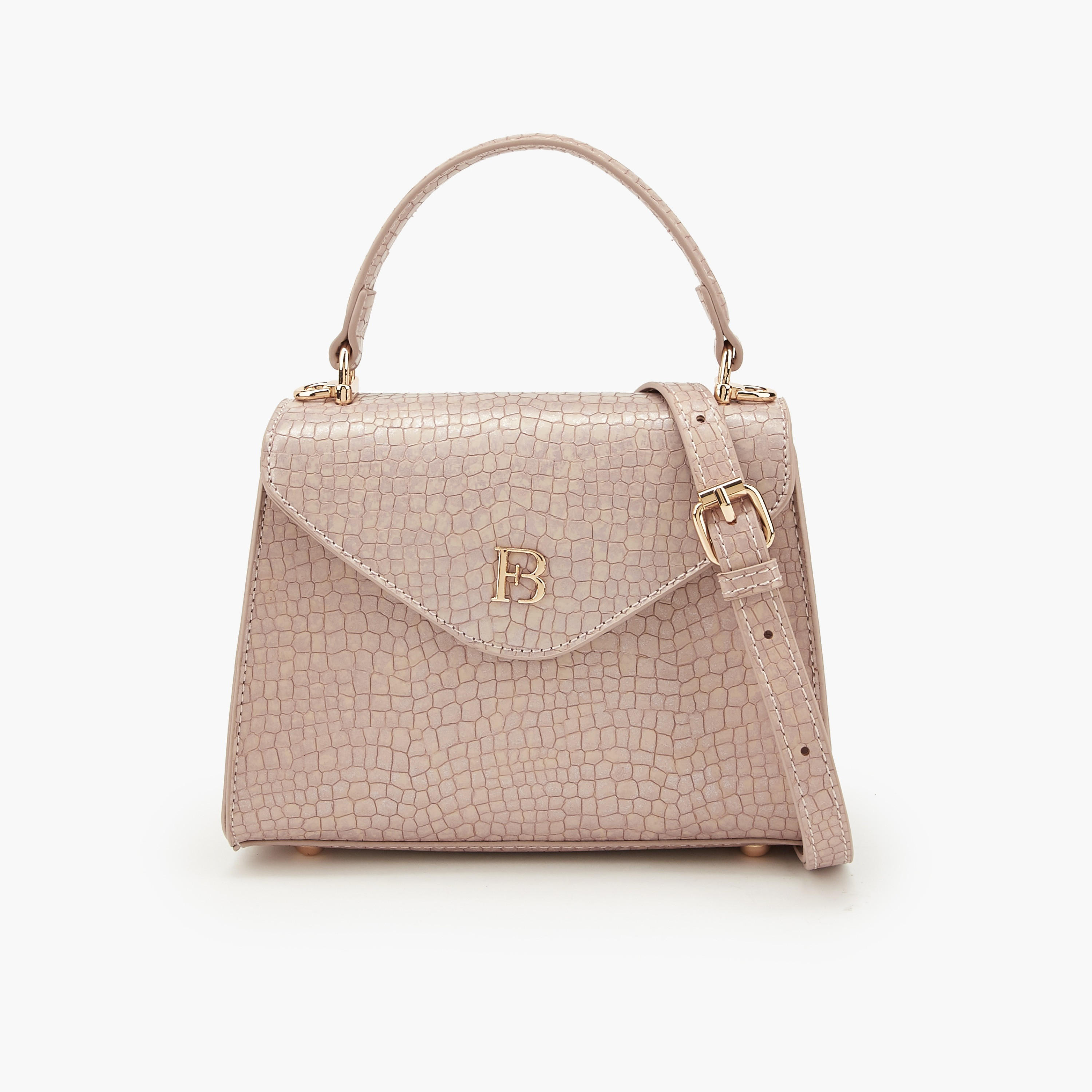 شنطة كروس بودي بارزة الملمس بحزام قابل للفصل من فلورا بيلا-women-bagsandwallets-handbags-image-8