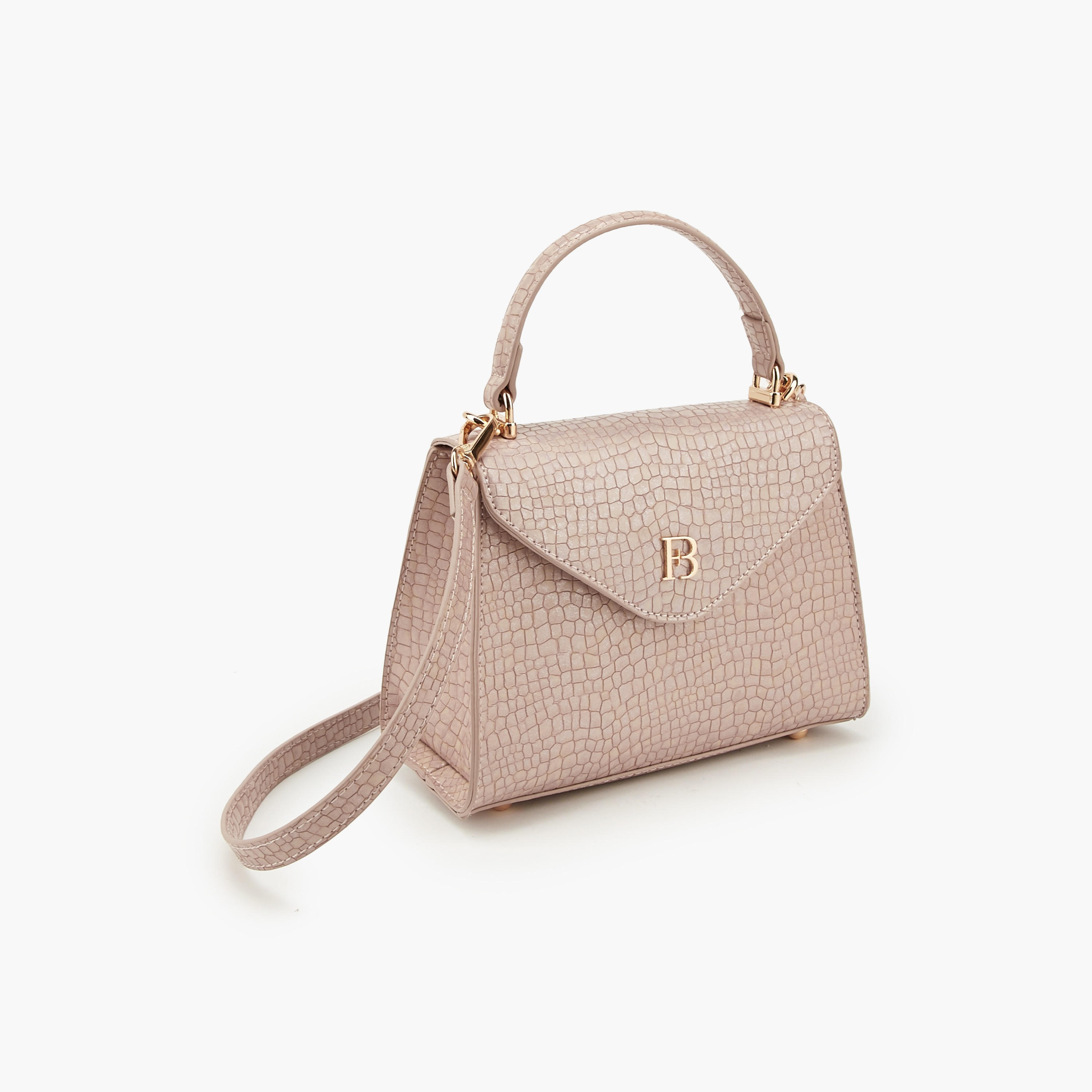 شنطة كروس بودي بارزة الملمس بحزام قابل للفصل من فلورا بيلا-women-bagsandwallets-handbags-image-9