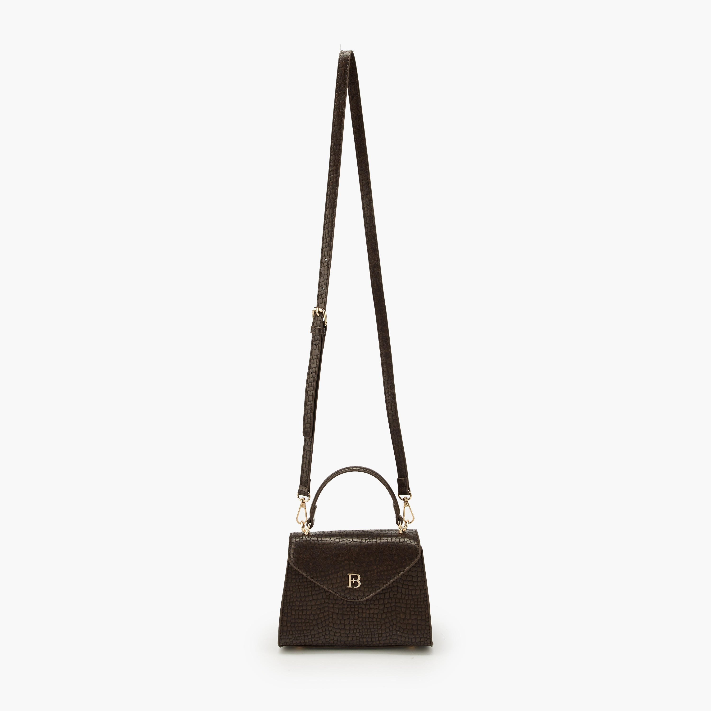 شنطة كروس بودي بارزة الملمس بحزام قابل للفصل من فلورا بيلا-women-bagsandwallets-handbags-image-2