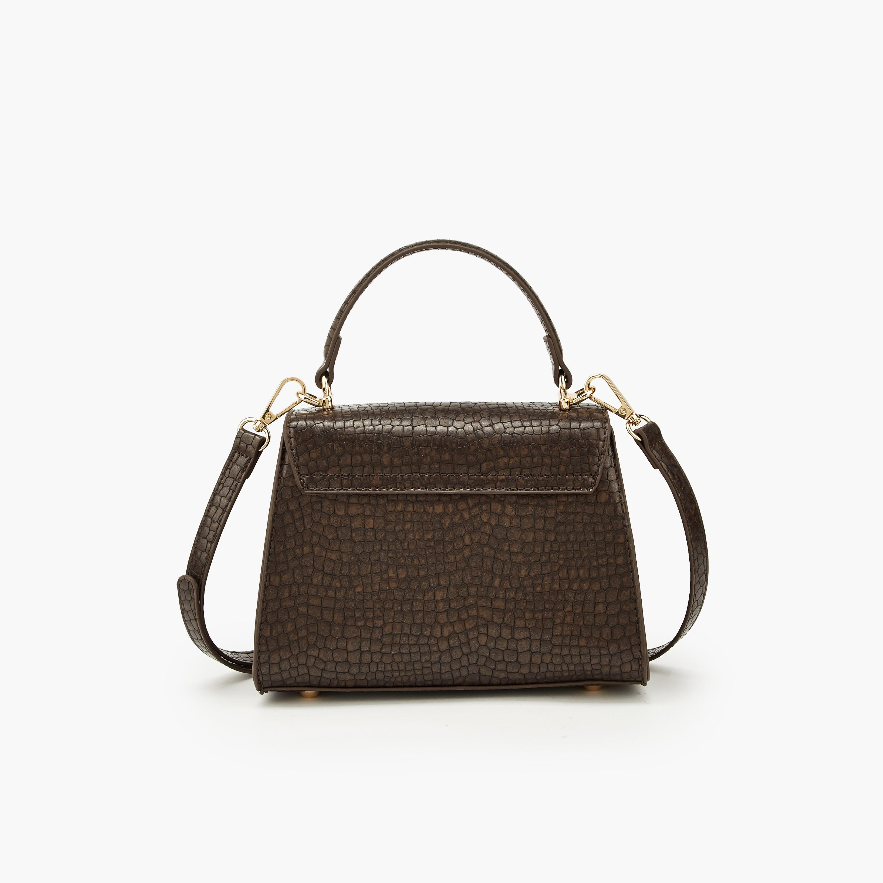 شنطة كروس بودي بارزة الملمس بحزام قابل للفصل من فلورا بيلا-women-bagsandwallets-handbags-image-5
