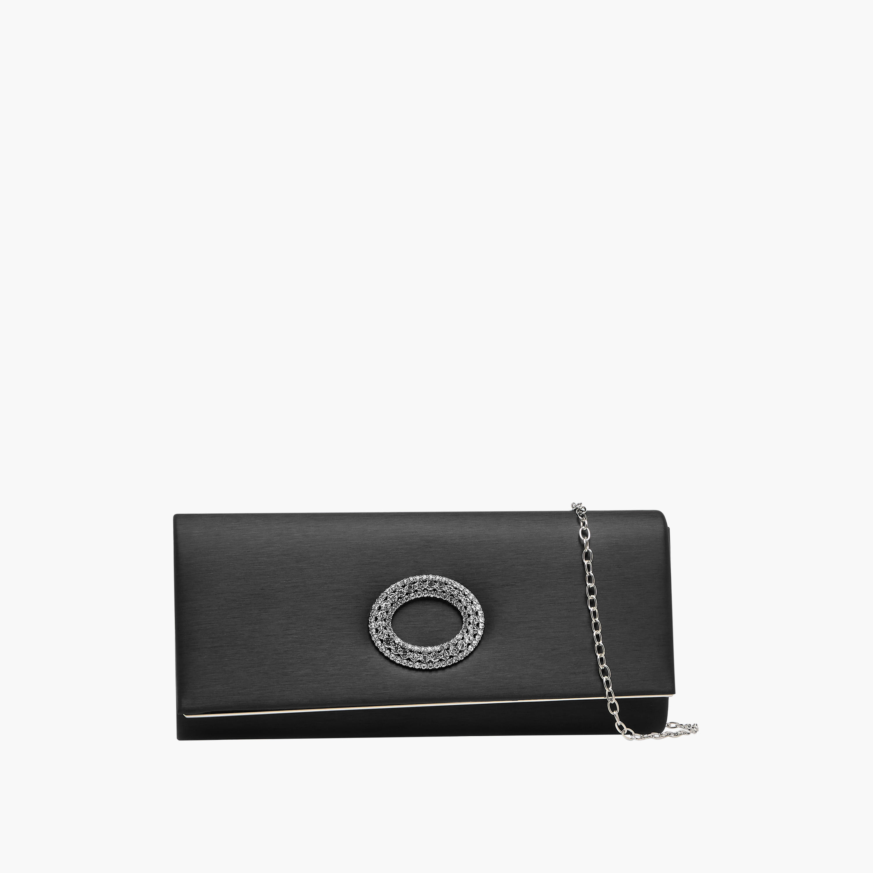 Flora Bella Embellished Clutch with Chain Strap-women-bagsandwallets-handbags-image-1