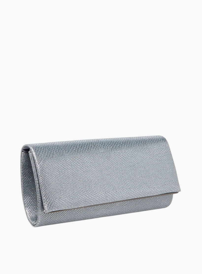 شنطة كلاتش بارزة الملمس بحزام سلسلة قابل للفصل من فلورا بيلا-women-bagsandwallets-handbags-image-3