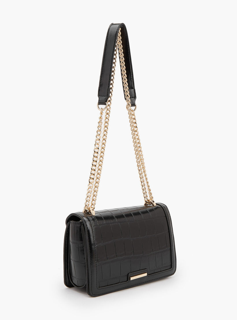 شنطة كروس بودي بارزة الملمس بحزام سلسلة من فلورا بيلا-women-bagsandwallets-handbags-image-3