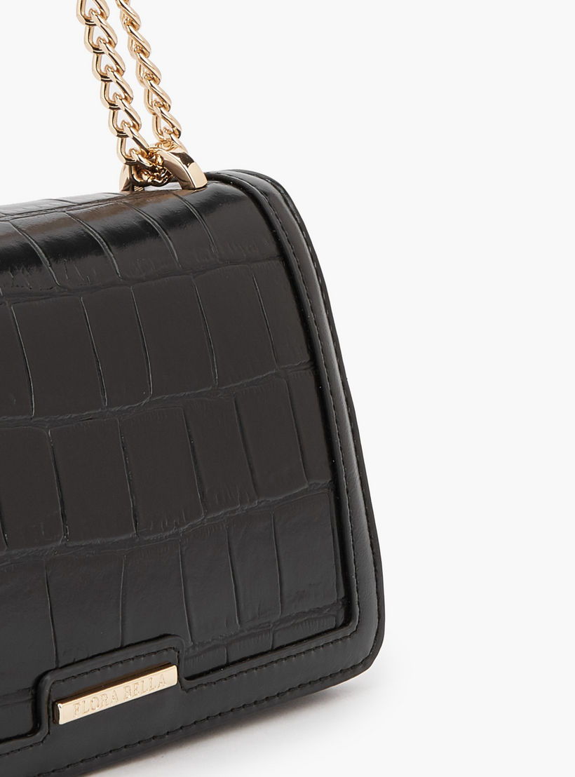شنطة كروس بودي بارزة الملمس بحزام سلسلة من فلورا بيلا-women-bagsandwallets-handbags-image-4