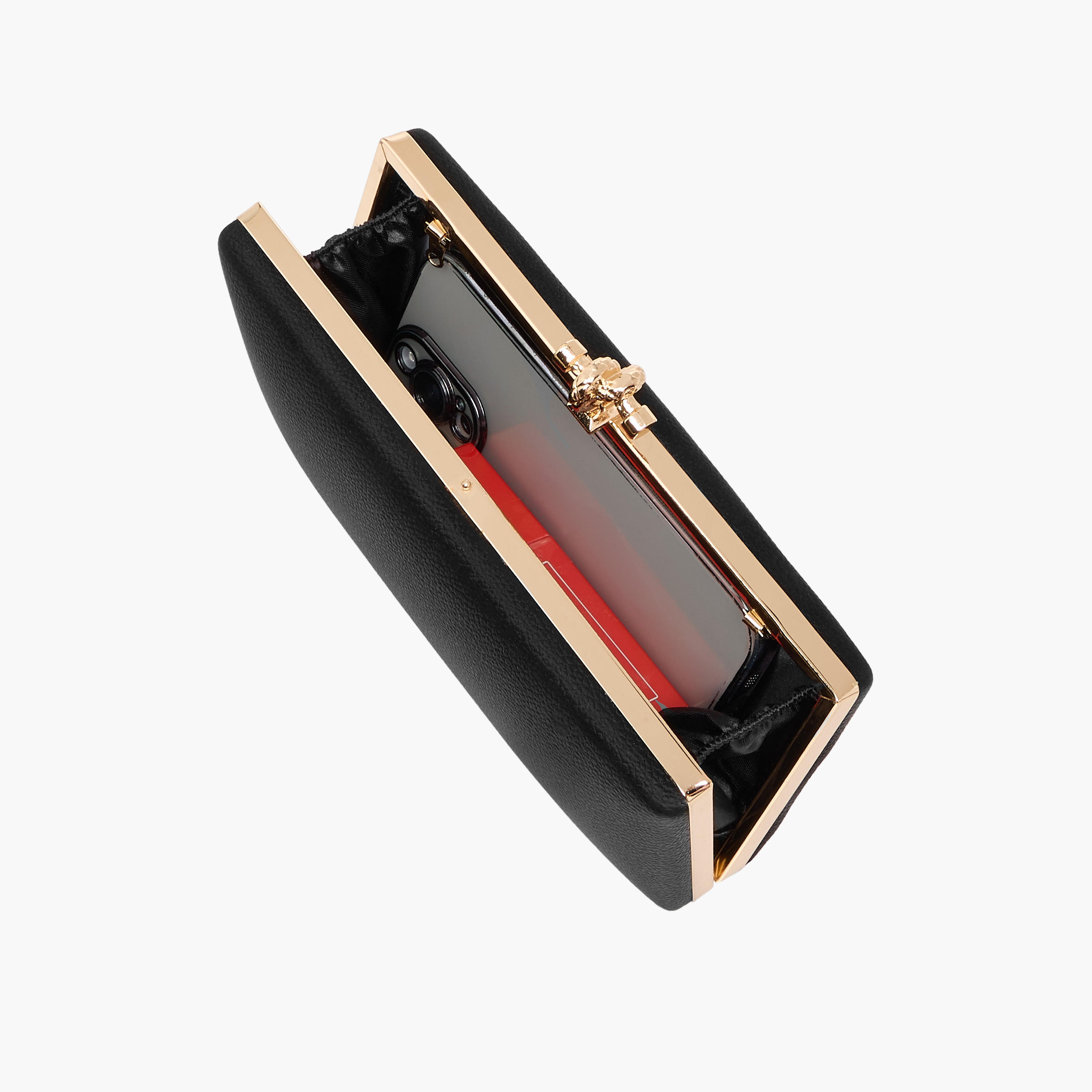 Flora Bella Solid Clutch with Chain Strap-women-bagsandwallets-handbags-image-9