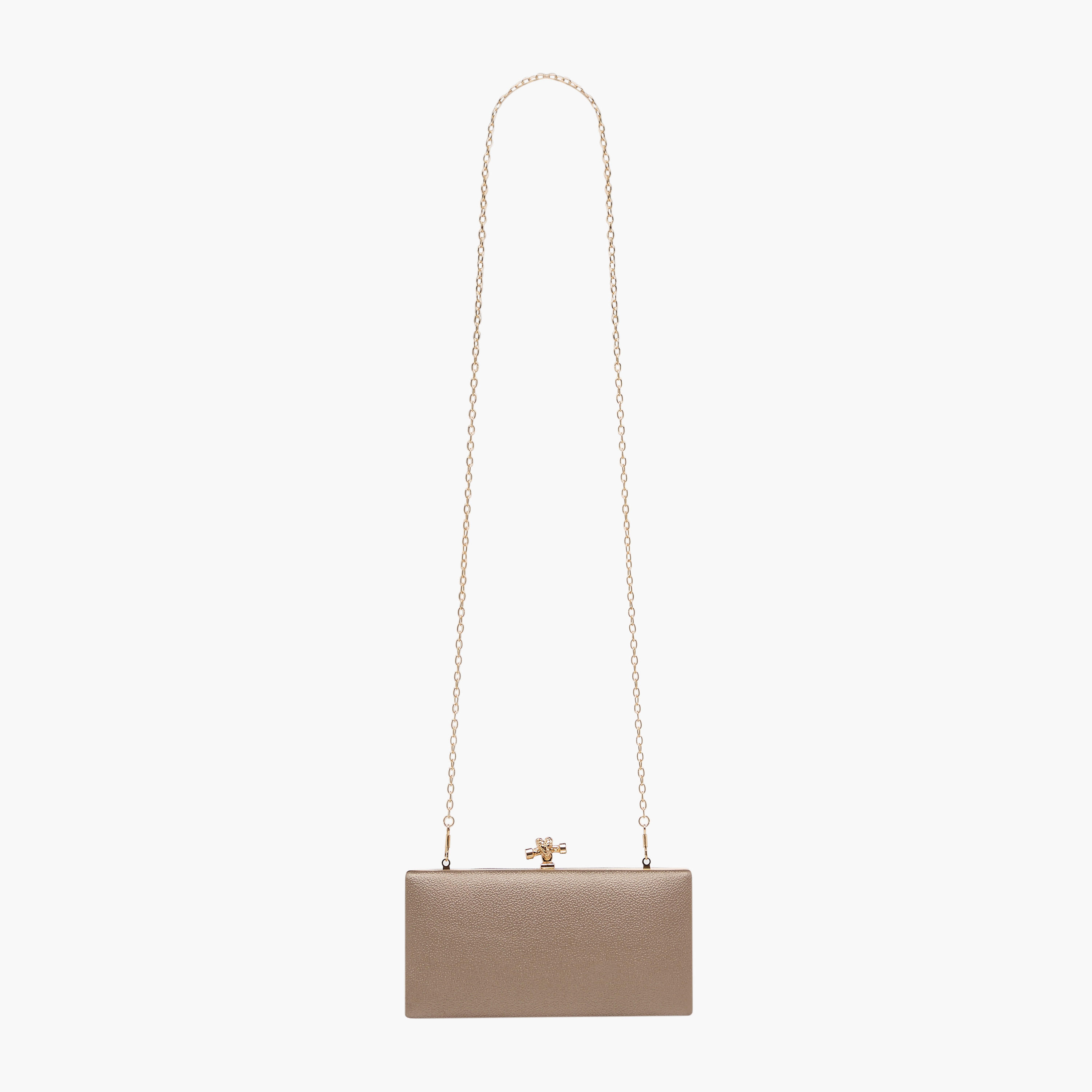 Flora Bella Solid Clutch with Chain Strap-women-bagsandwallets-handbags-image-3