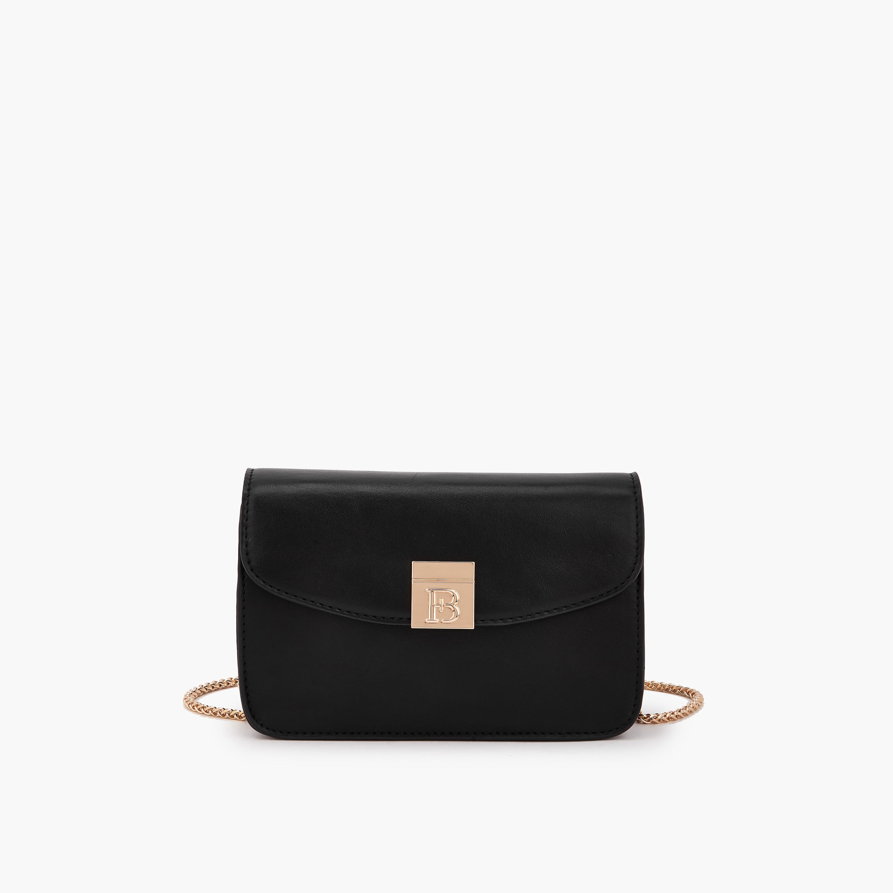 Flora Bella Logo Accent Crossbody Bag with Chain Strap-women-bagsandwallets-handbags-image-1