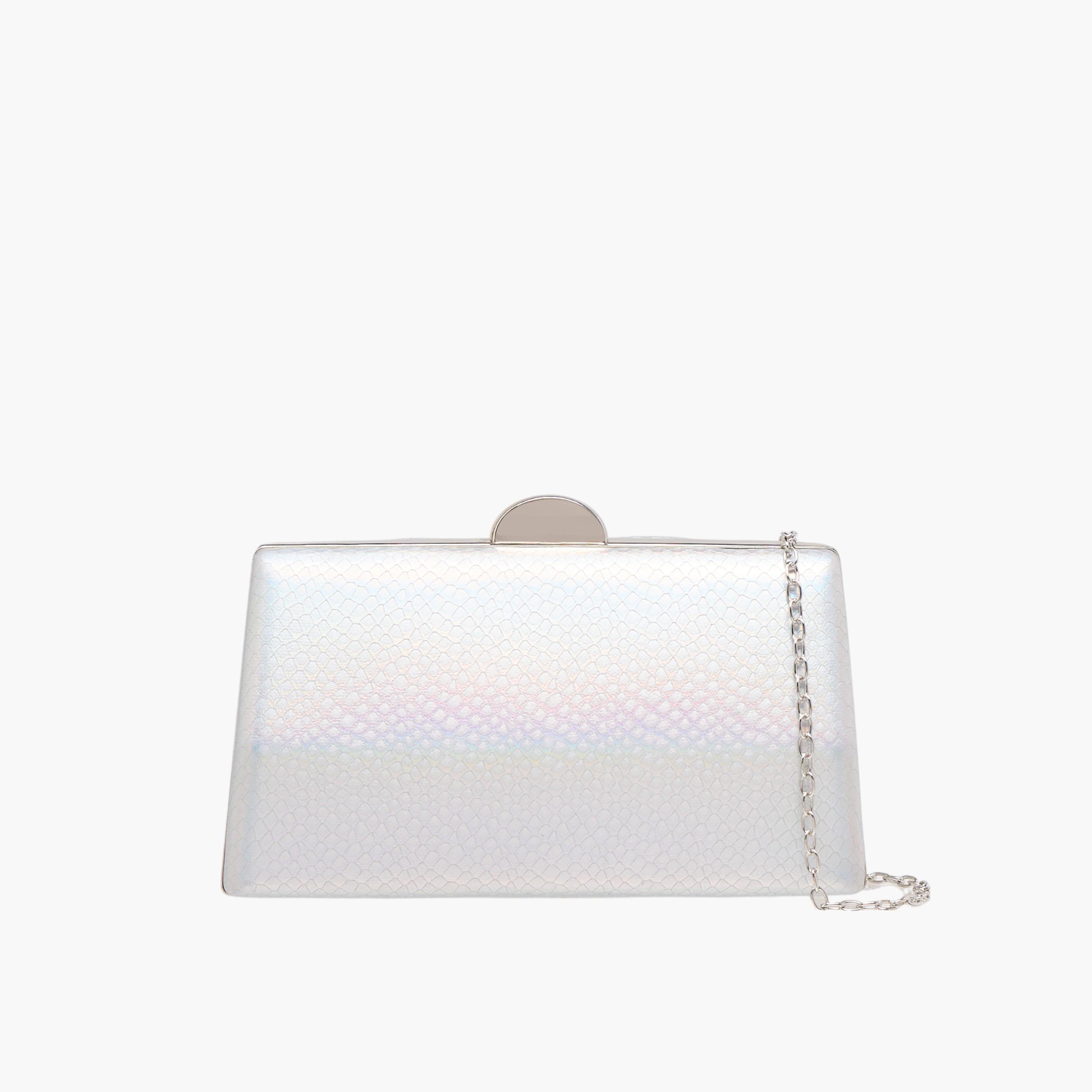 Flora Bella Iridescent Clutch with Flap Closure and Chain Strap-women-bagsandwallets-handbags-image-1