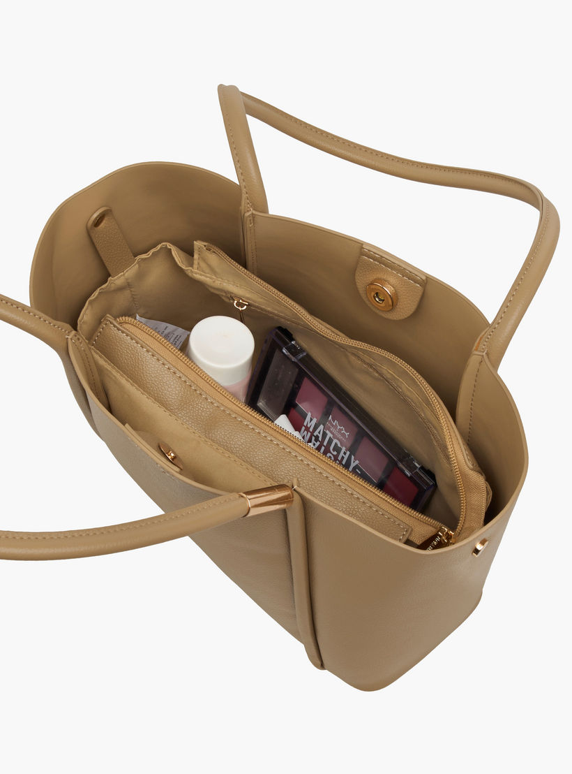 شنطة توتي مونوتون بسحاب إغلاق من فلورا بيلا-women-bagsandwallets-handbags-image-7