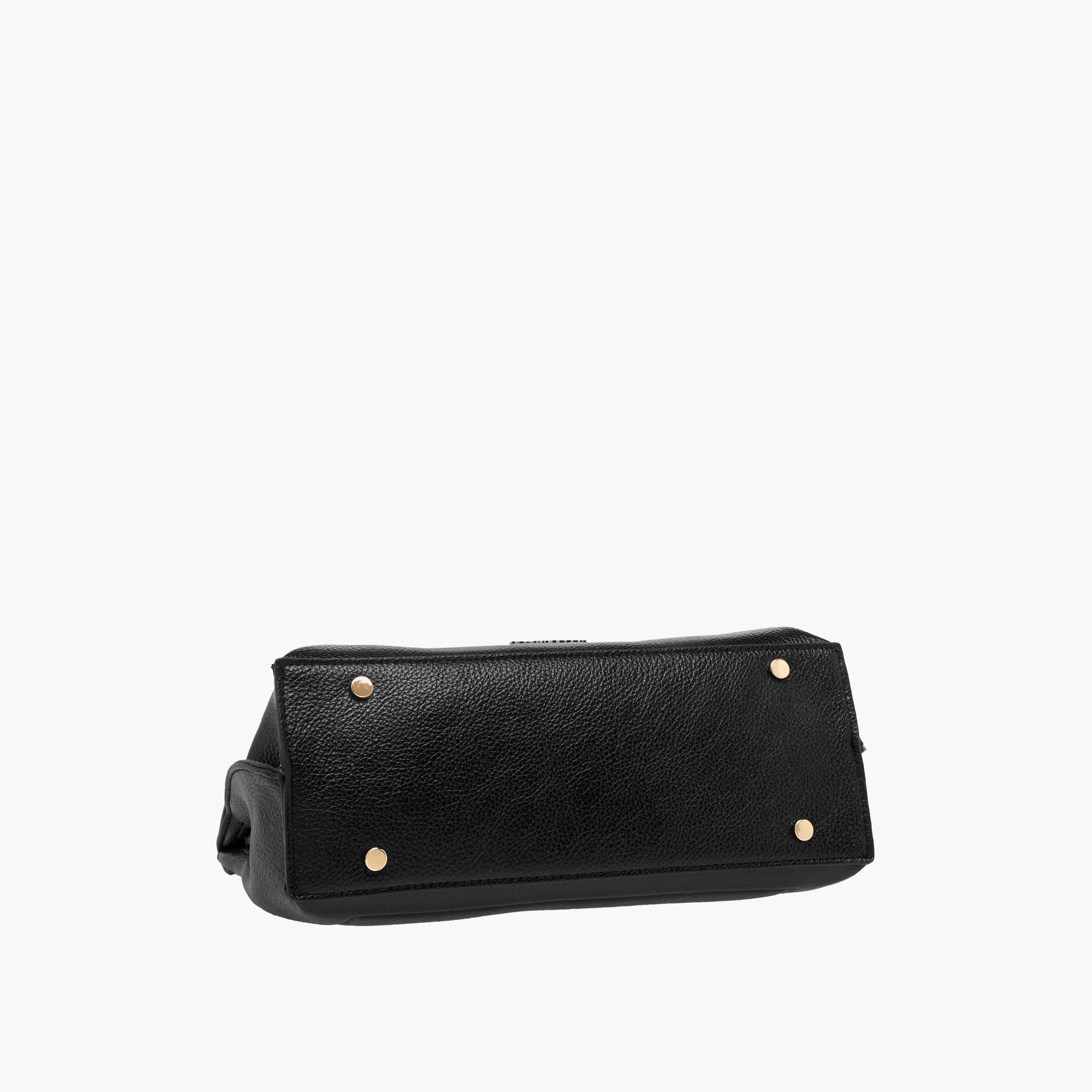 Flora Bella Solid Satchel Bag with Twist Lock Closure-women-bagsandwallets-handbags-image-6