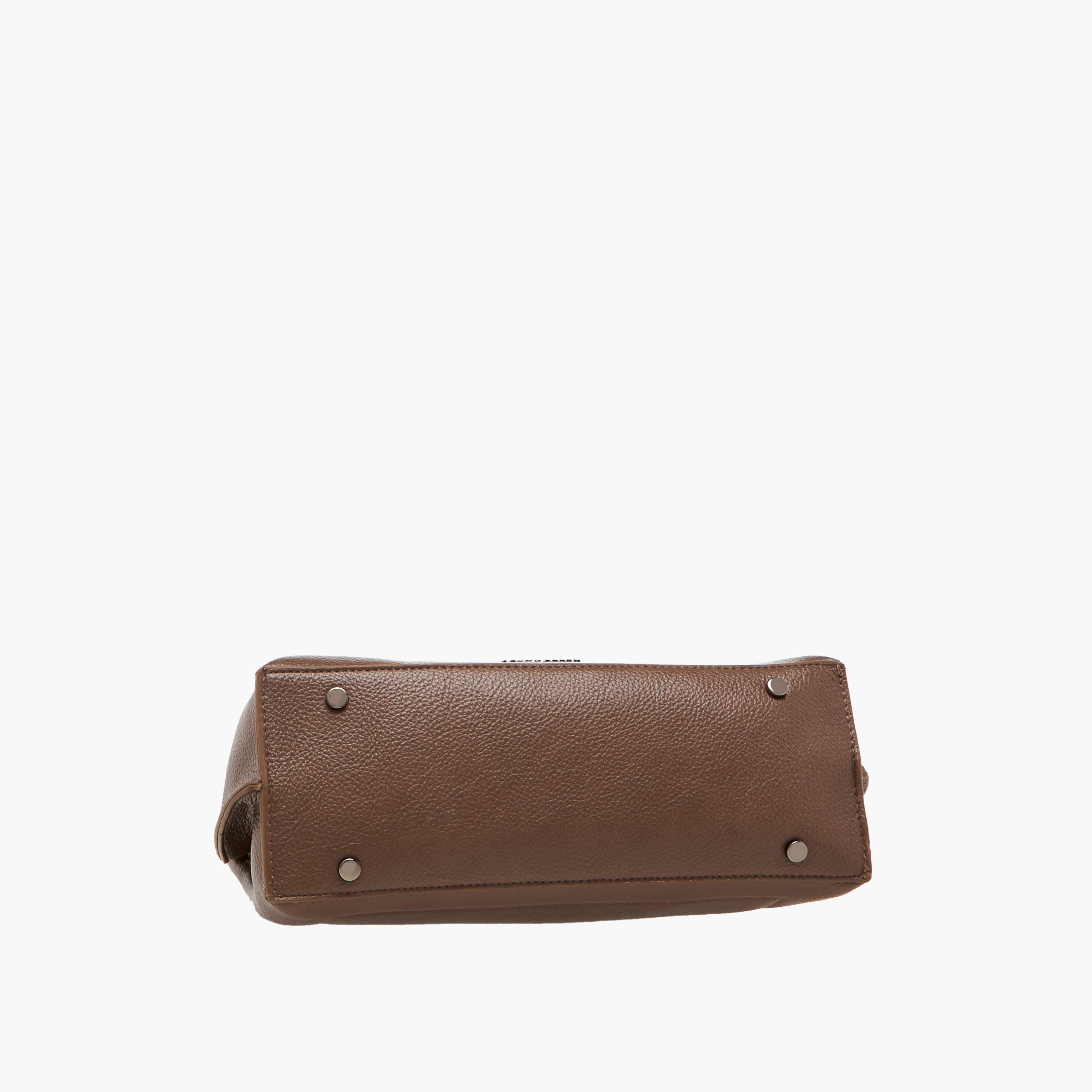 Flora Bella Solid Satchel Bag with Twist Lock Closure-women-bagsandwallets-handbags-image-7