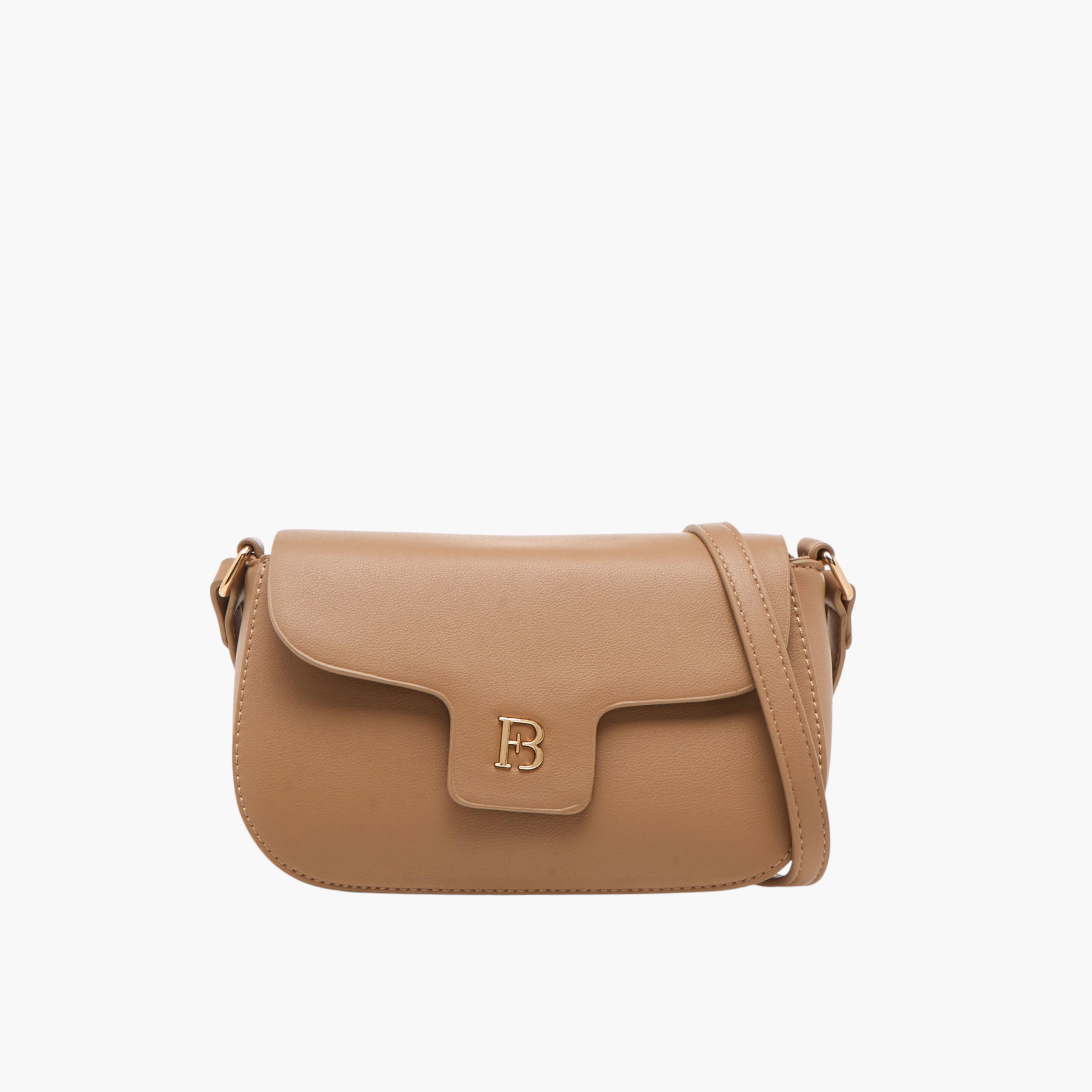 Flora Bella Solid Crossbody Bag with Adjustable Strap-women-bagsandwallets-handbags-image-1