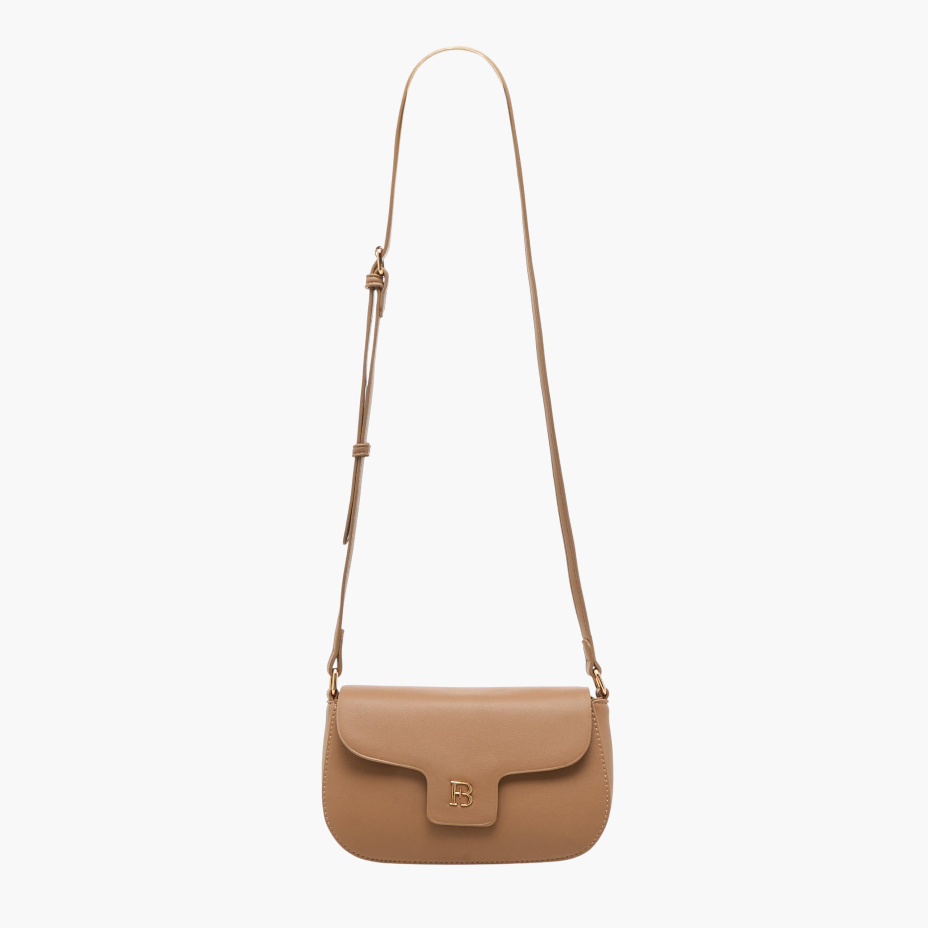 Flora Bella Solid Crossbody Bag with Adjustable Strap-women-bagsandwallets-handbags-image-2