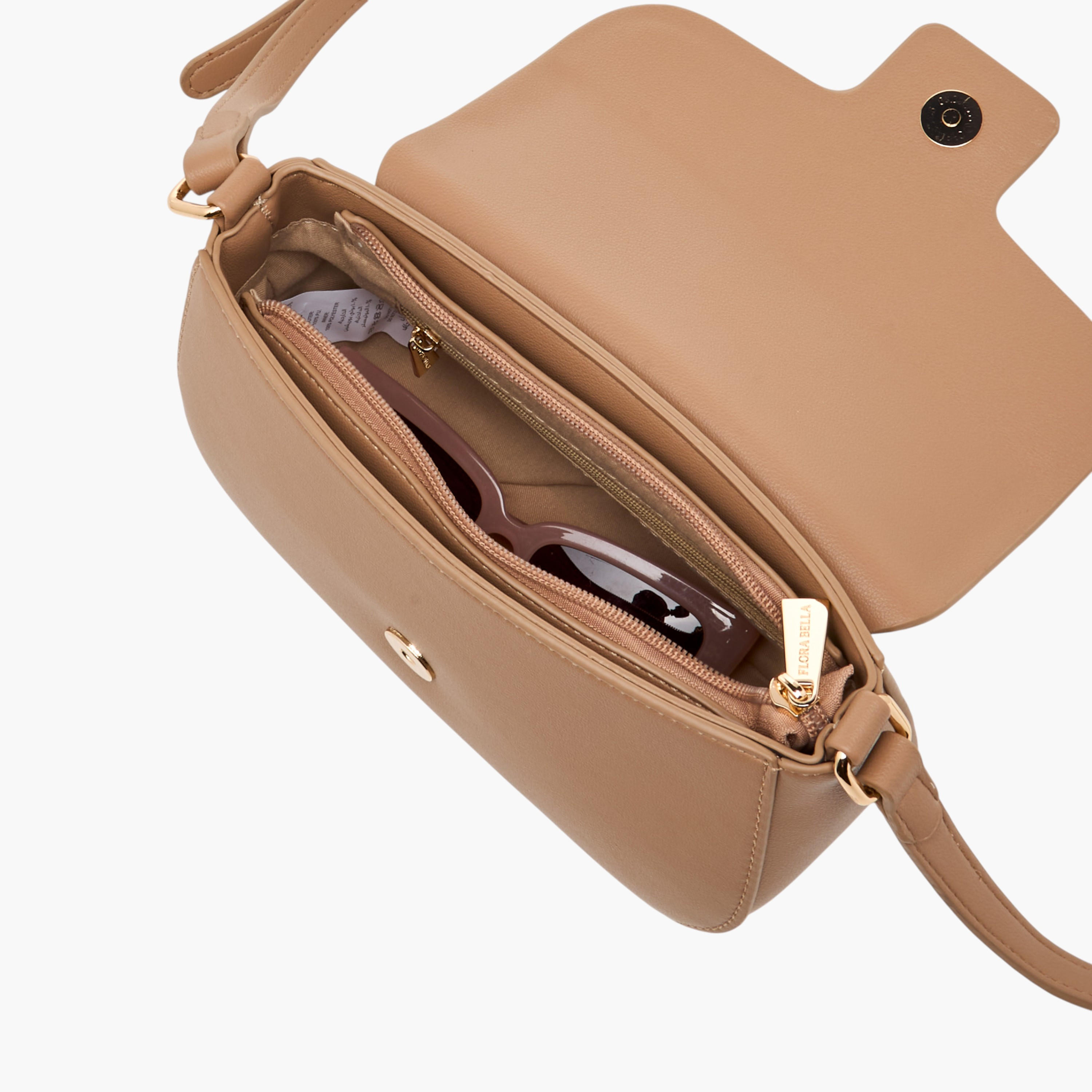 Flora Bella Solid Crossbody Bag with Adjustable Strap-women-bagsandwallets-handbags-image-7