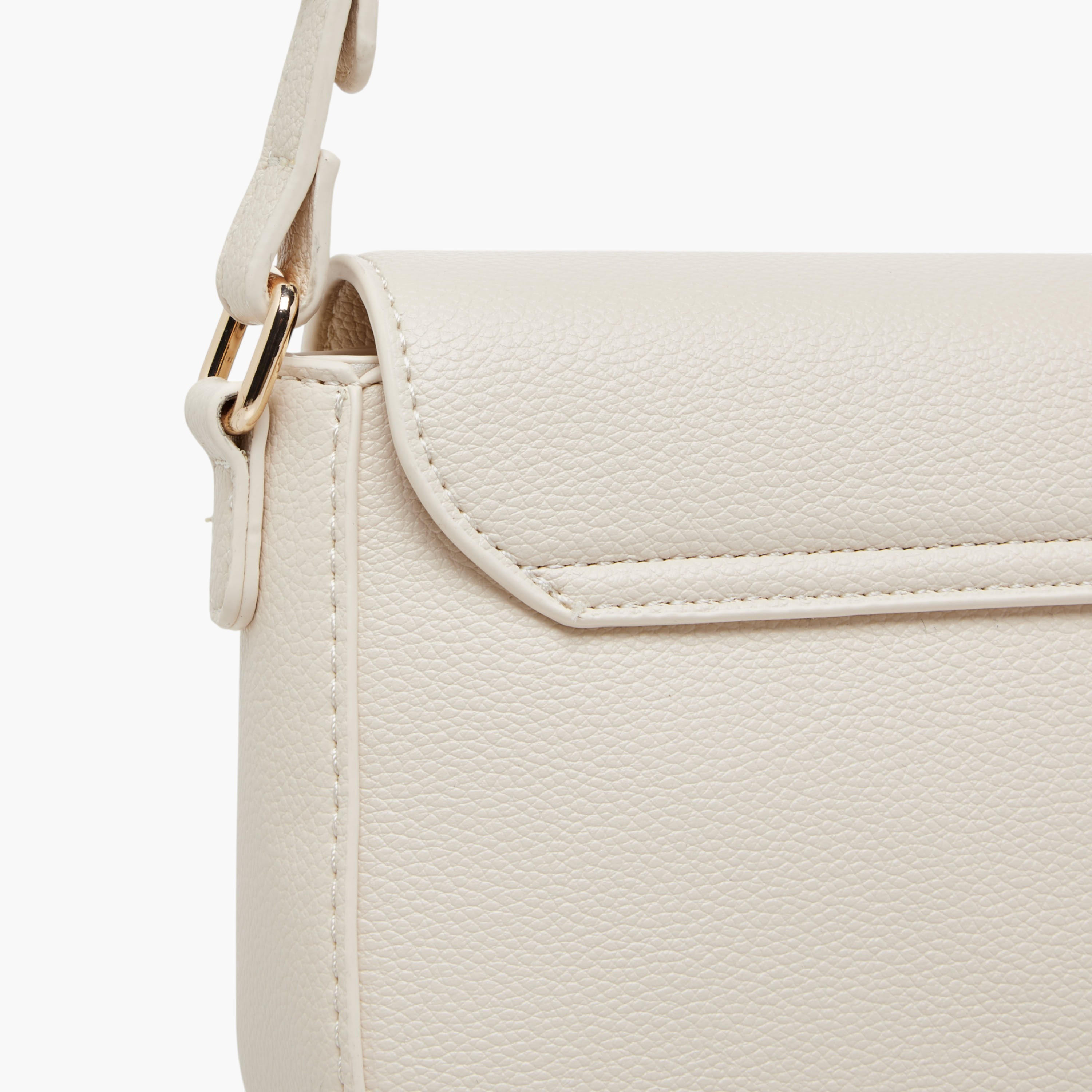 شنطة كتف سادة بطيّة إغلاق للنساء من فلورا بيلا-women-bagsandwallets-handbags-image-5