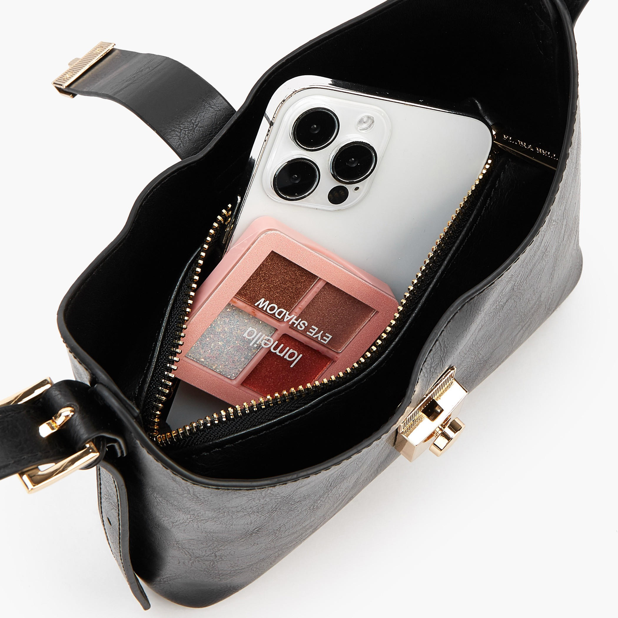 شنطة كروس بودي بحزام كتف قابل للتعديل مع شنطة صغيرة من فلورا بيلا-women-bagsandwallets-handbags-image-5