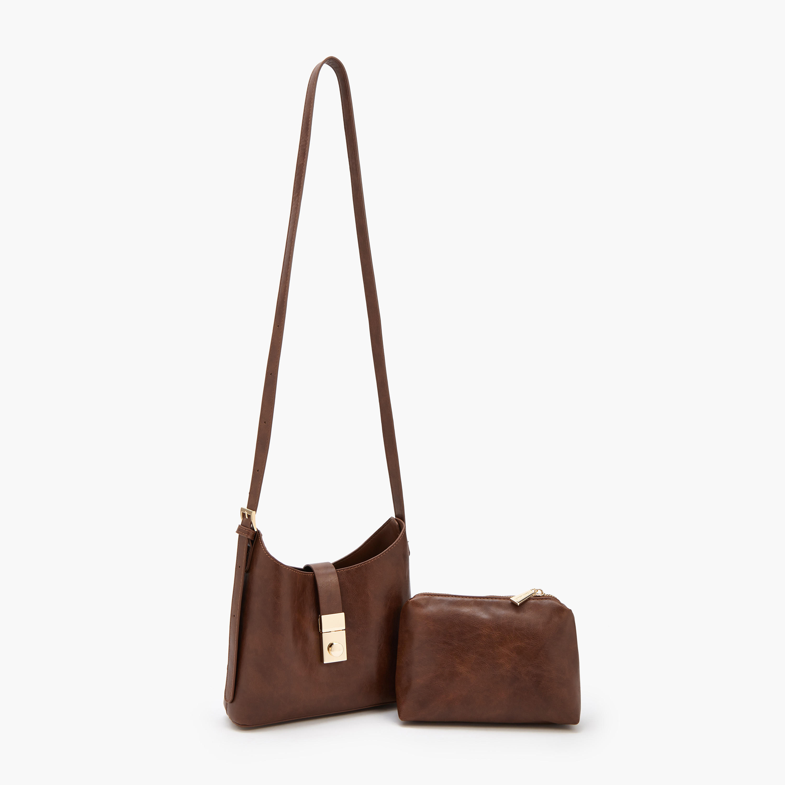 Flora Bella Adjustable Shoulder Strap Crossbody Bag with Pouch-women-bagsandwallets-handbags-image-2