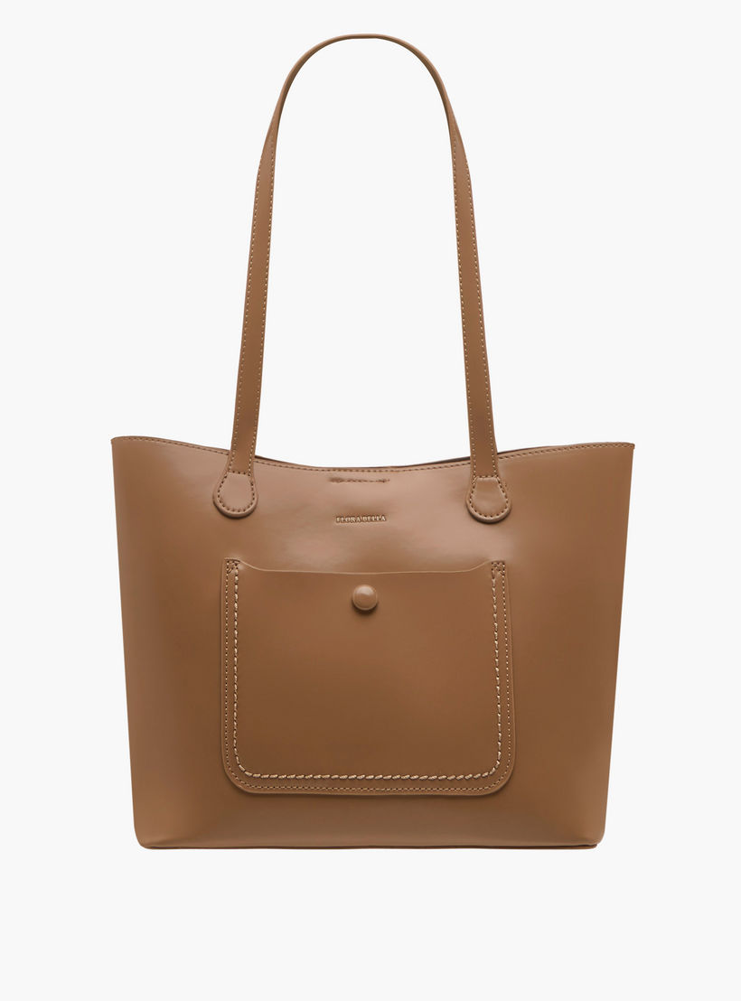 شنطة توتي سادة بسحاب إغلاق من فلورا بيلا-women-bagsandwallets-handbags-image-1