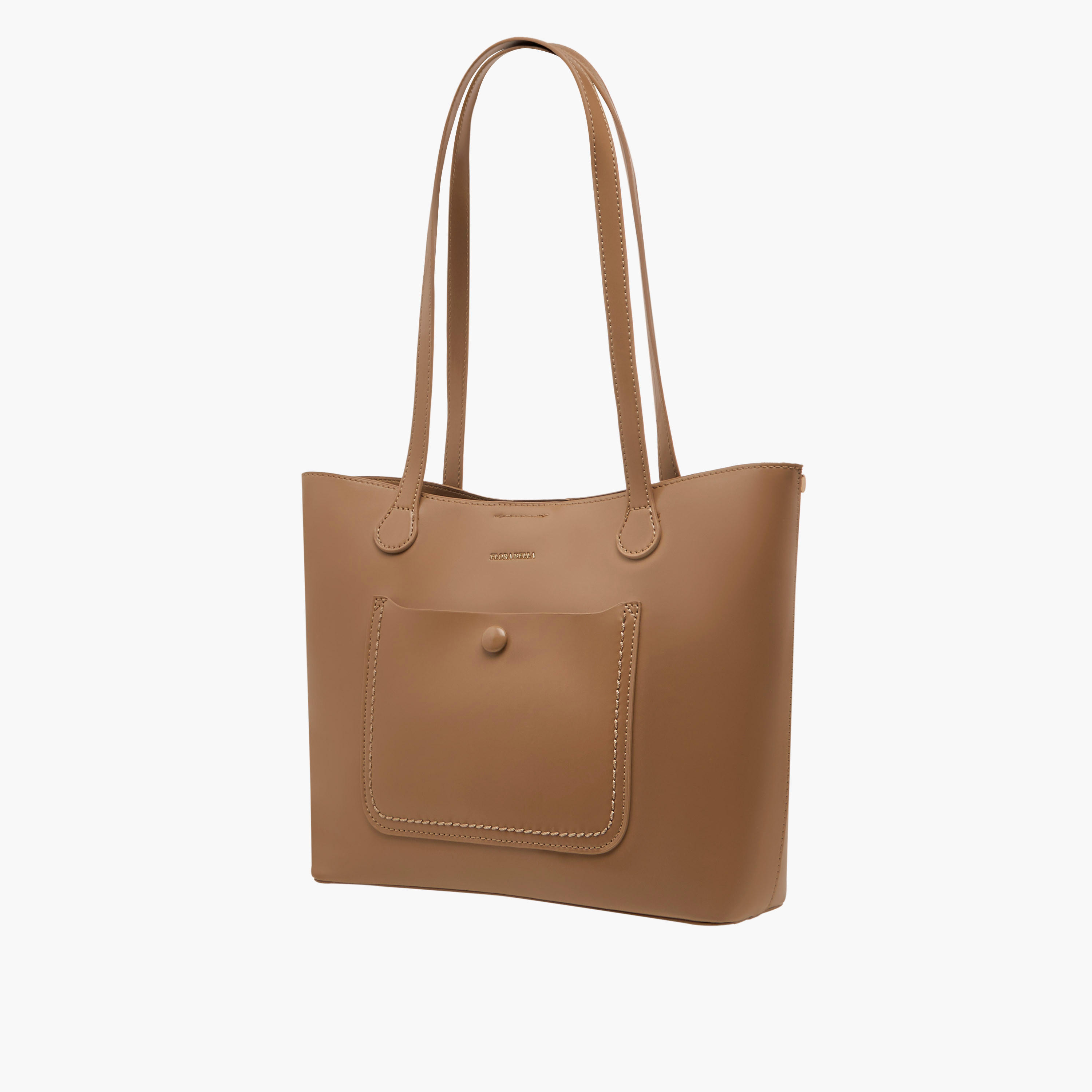 شنطة توتي سادة بسحاب إغلاق من فلورا بيلا-women-bagsandwallets-handbags-image-3