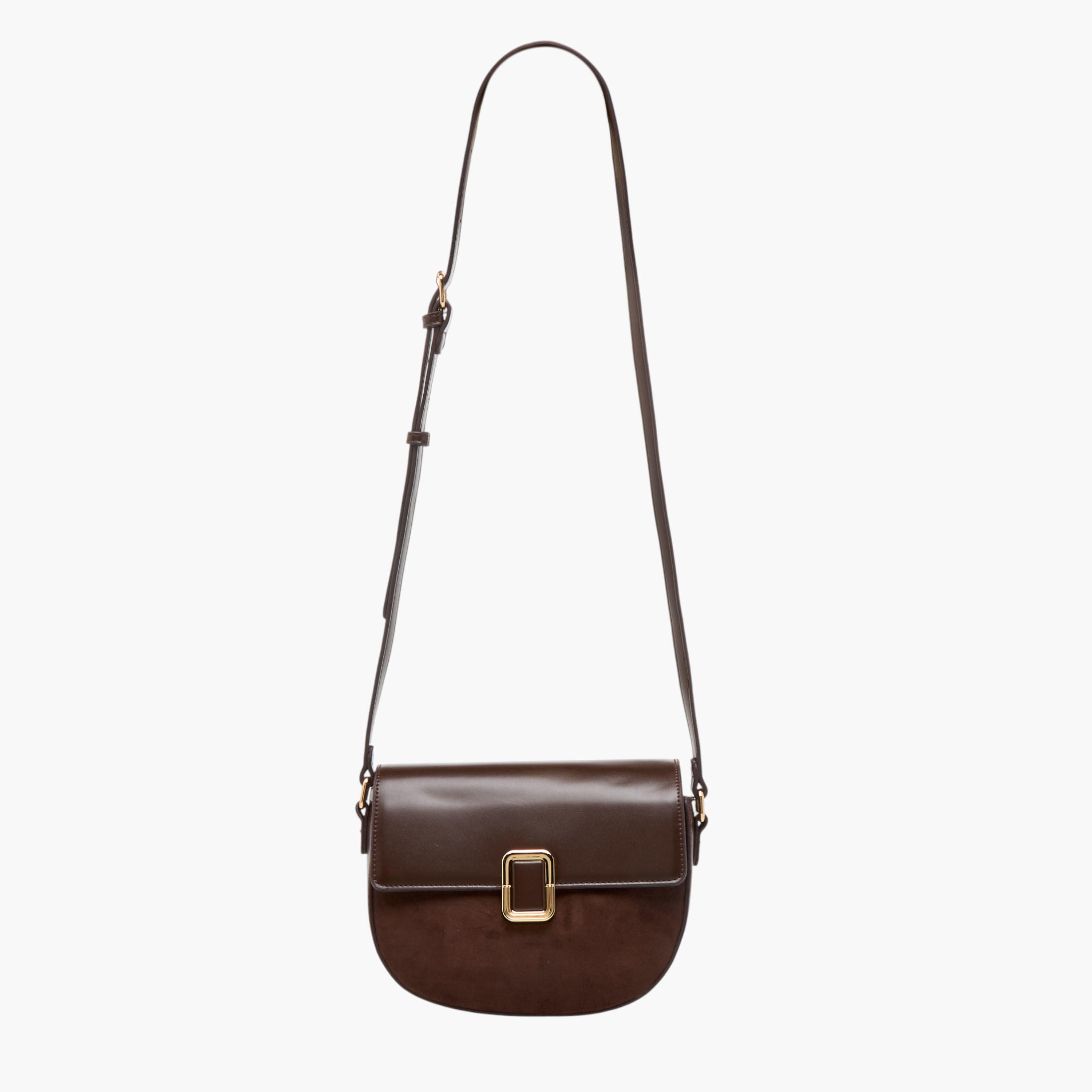 Flora Bella Solid Crossbody Bag with Adjustable Strap-women-bagsandwallets-handbags-image-2