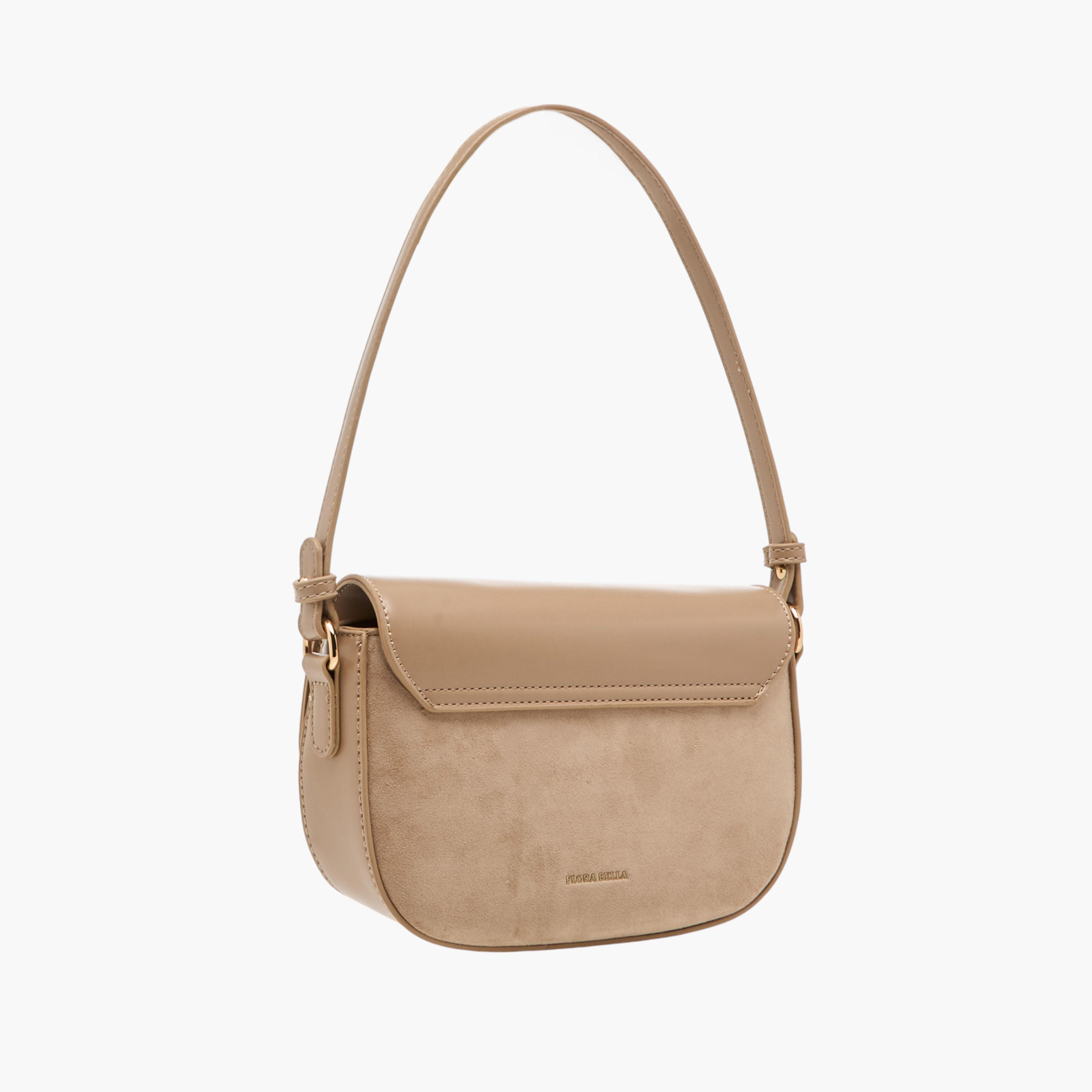 شنطة كروس بودي سادة بإغلاق قفل دوار من فلورا بيلا-women-bagsandwallets-handbags-image-3
