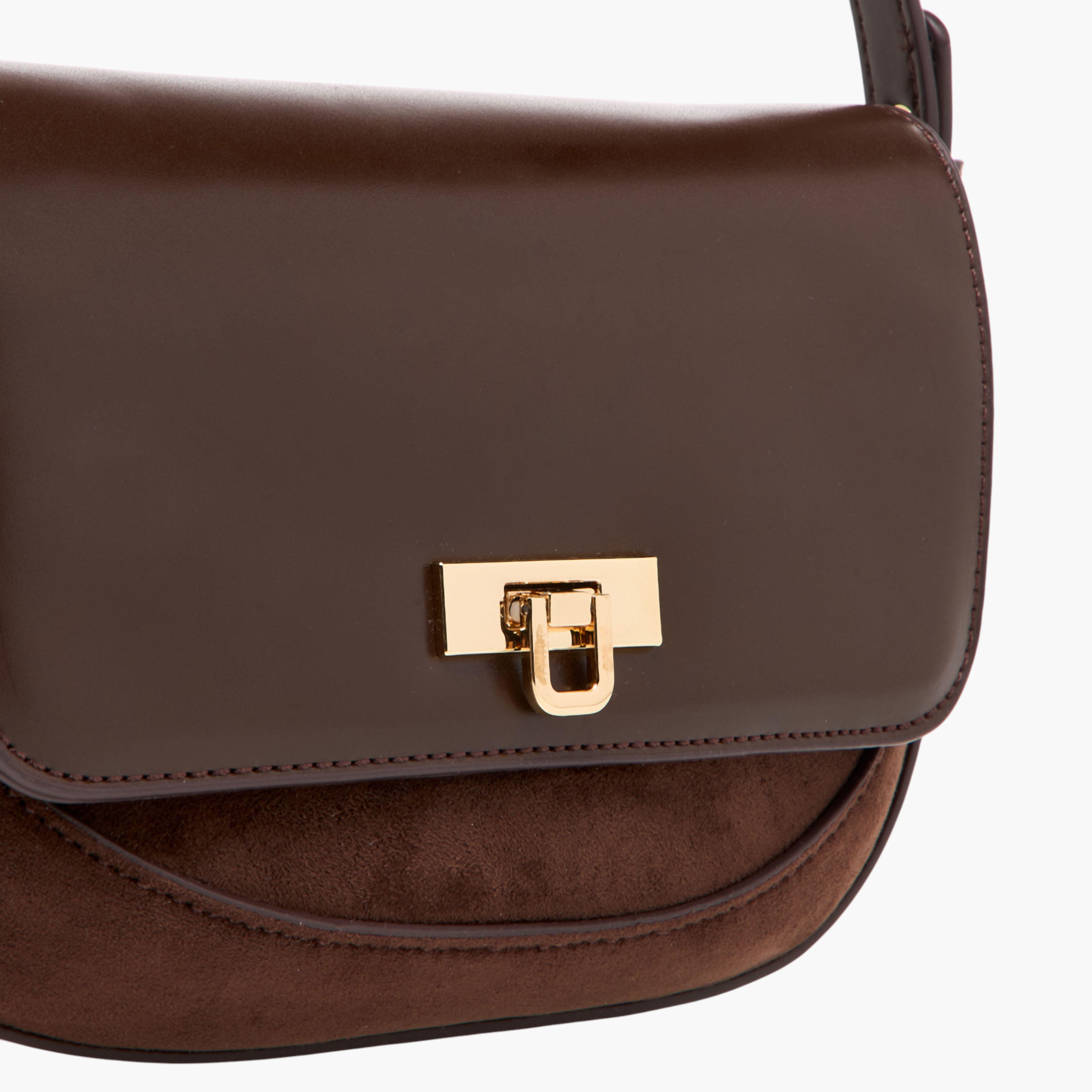 Flora Bella Solid Crossbody Bag with Twist Lock Closure-women-bagsandwallets-handbags-image-4