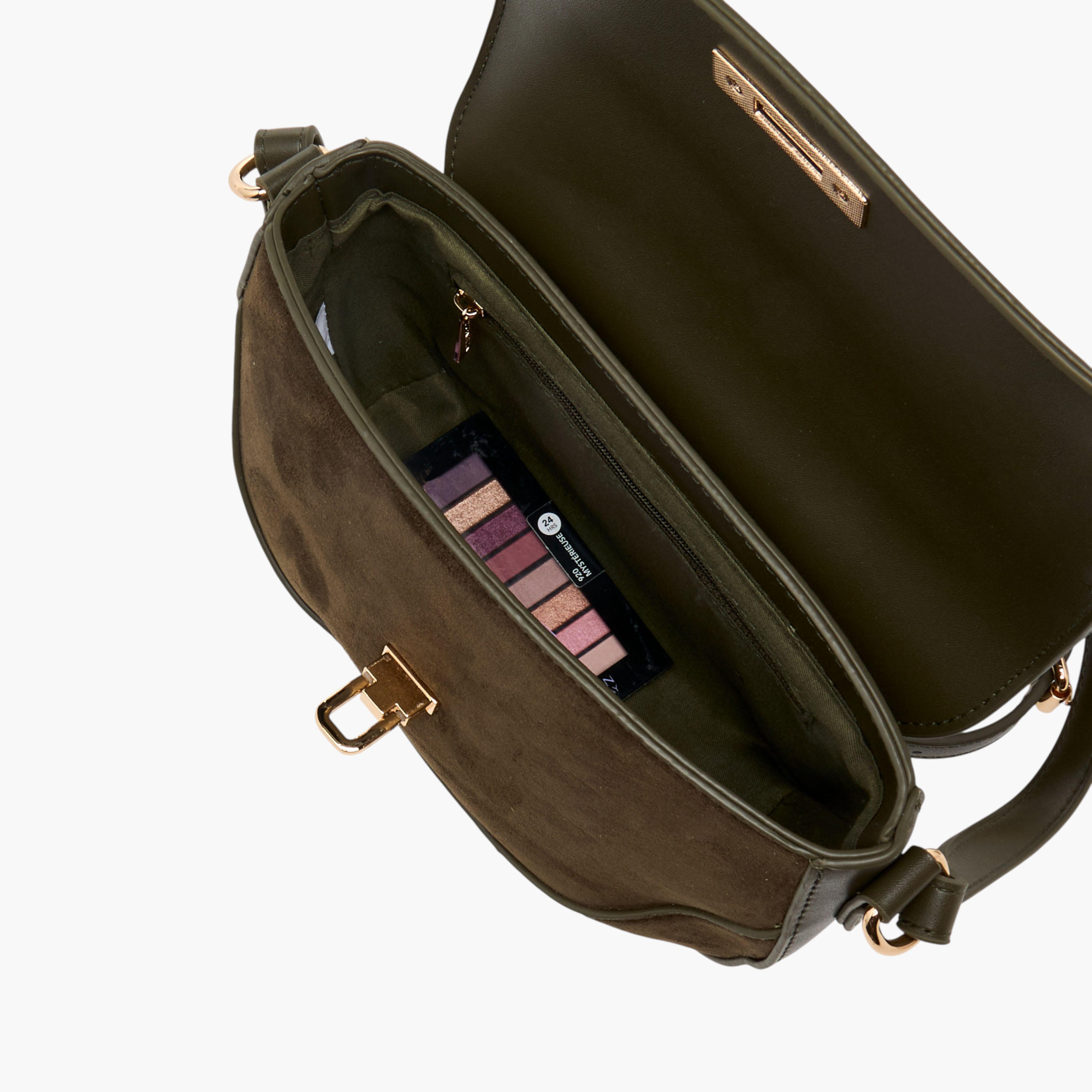 Flora Bella Solid Crossbody Bag with Twist Lock Closure-women-bagsandwallets-handbags-image-8