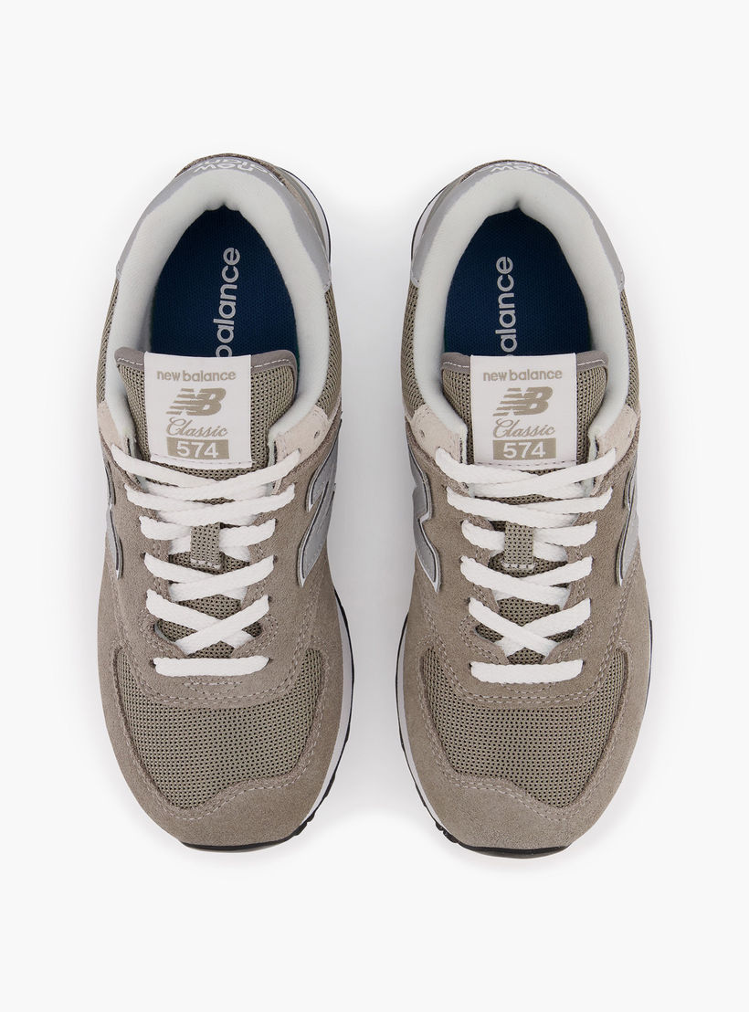 New Balance Women's 574 Lace-Up Sneakers - WL574EVG-B-sports-women-shoes-image-3