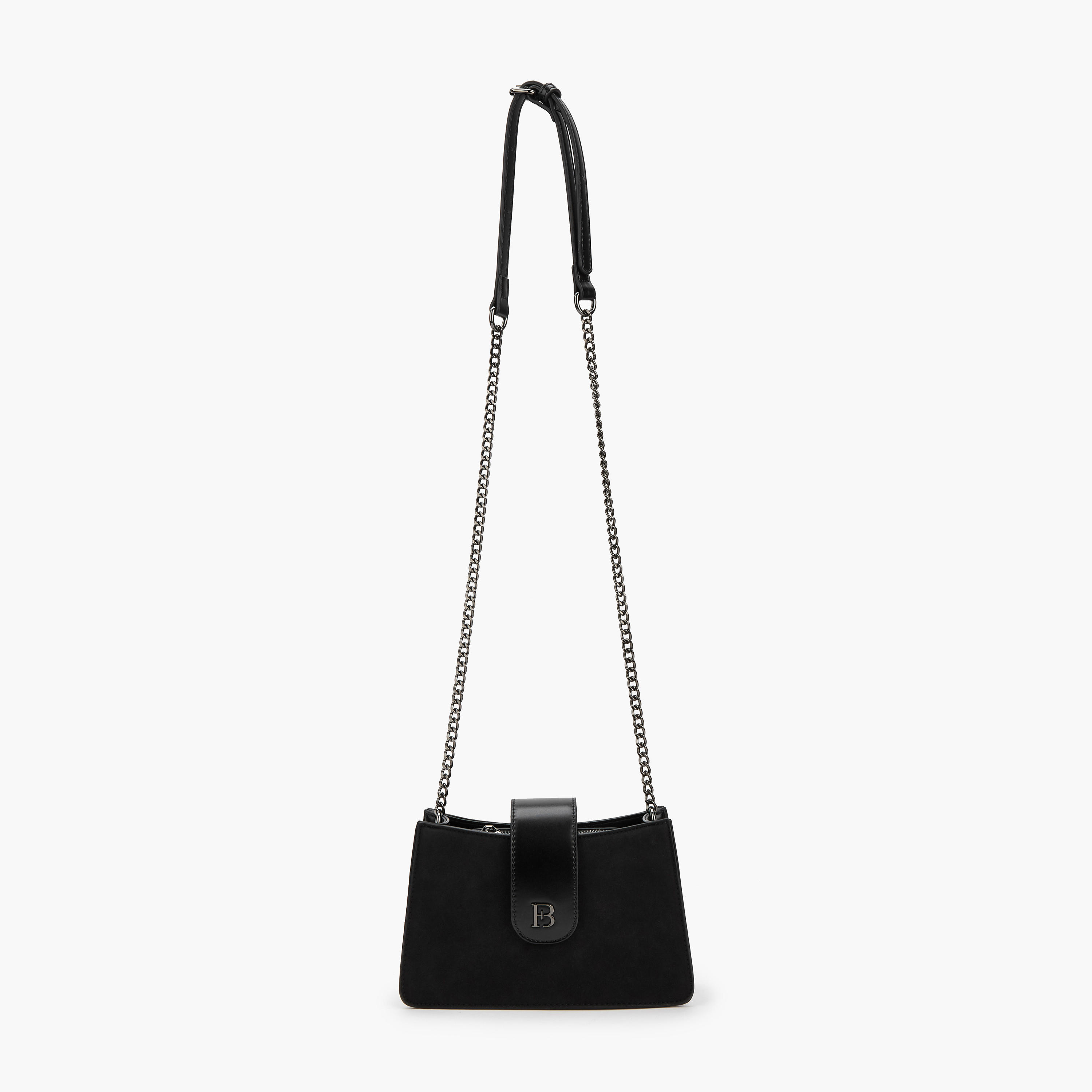شنطة كروس بودي بحزام سلسلة وإغلاق مغناطيسي من فلورا بيلا-women-bagsandwallets-handbags-image-2