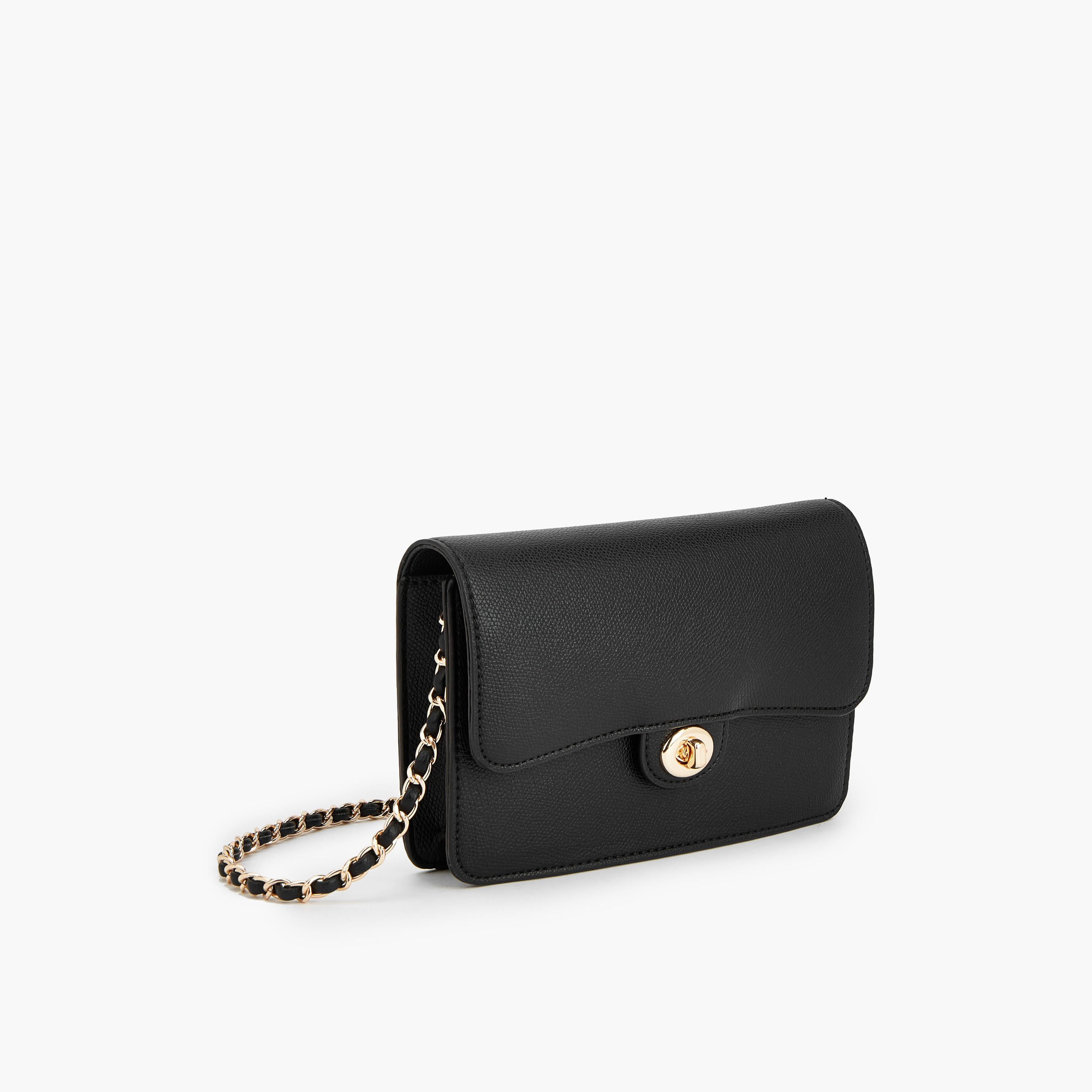 Flora Bella Textured Crossbody Bag with Twist Lock Closure-women-bagsandwallets-handbags-image-4