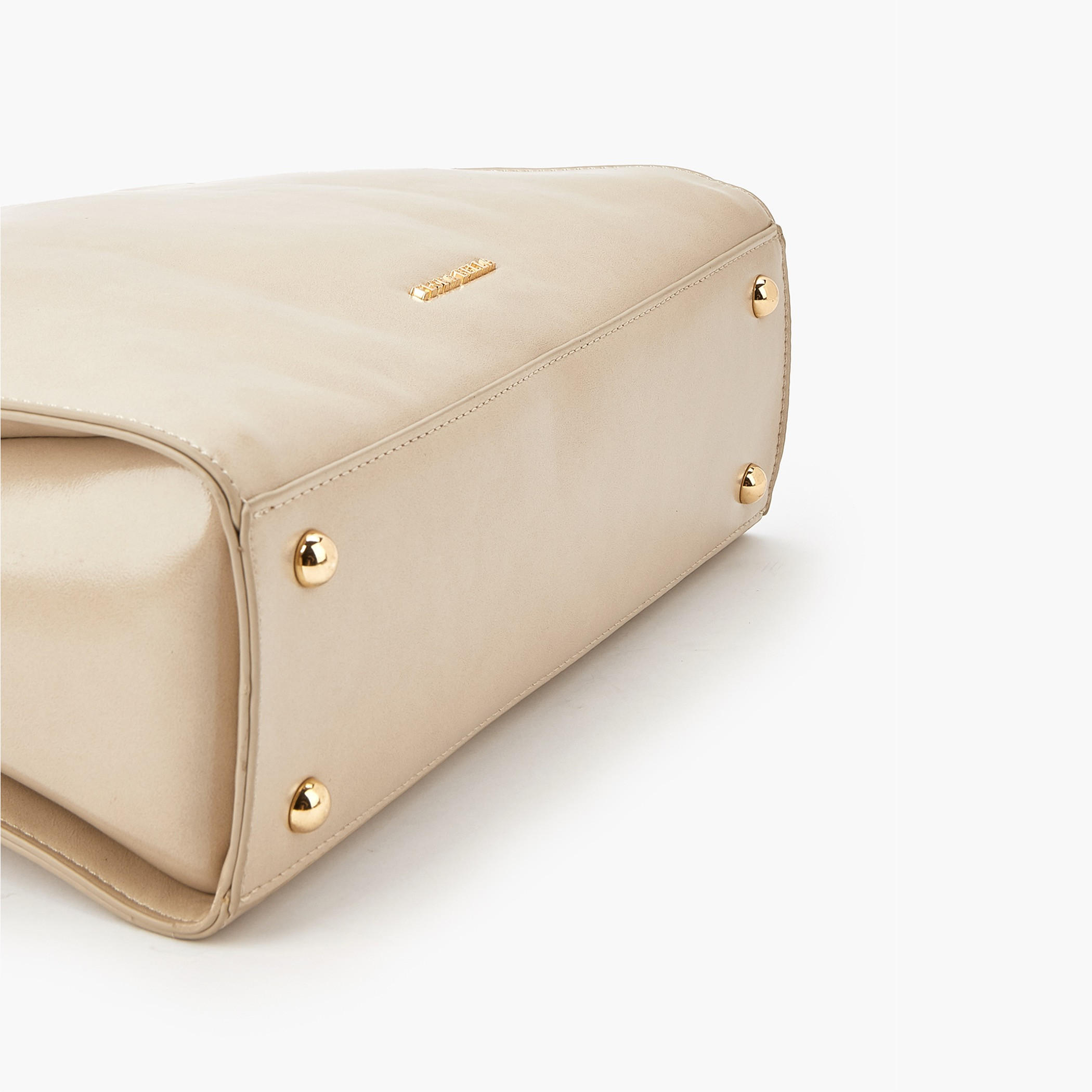 Flora Bella Solid Tote Bag with Scarf Detail and Double Handle-women-bagsandwallets-handbags-image-6
