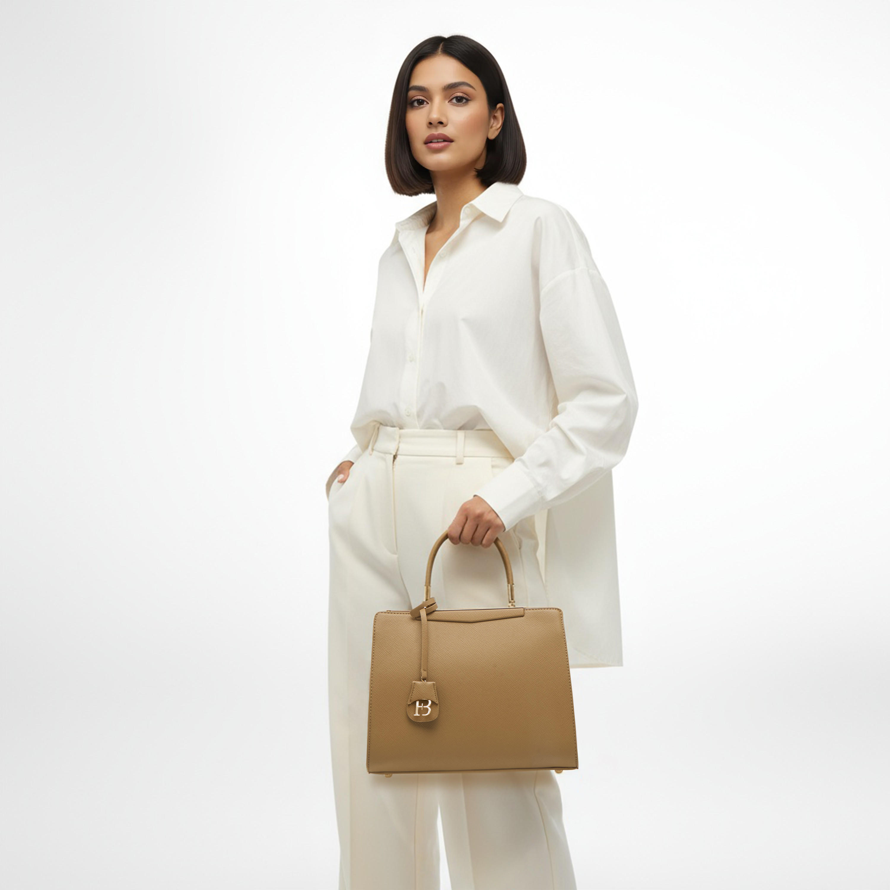 Flora Bella Solid Tote Bag with Detachable Strap-women-bagsandwallets-handbags-image-2